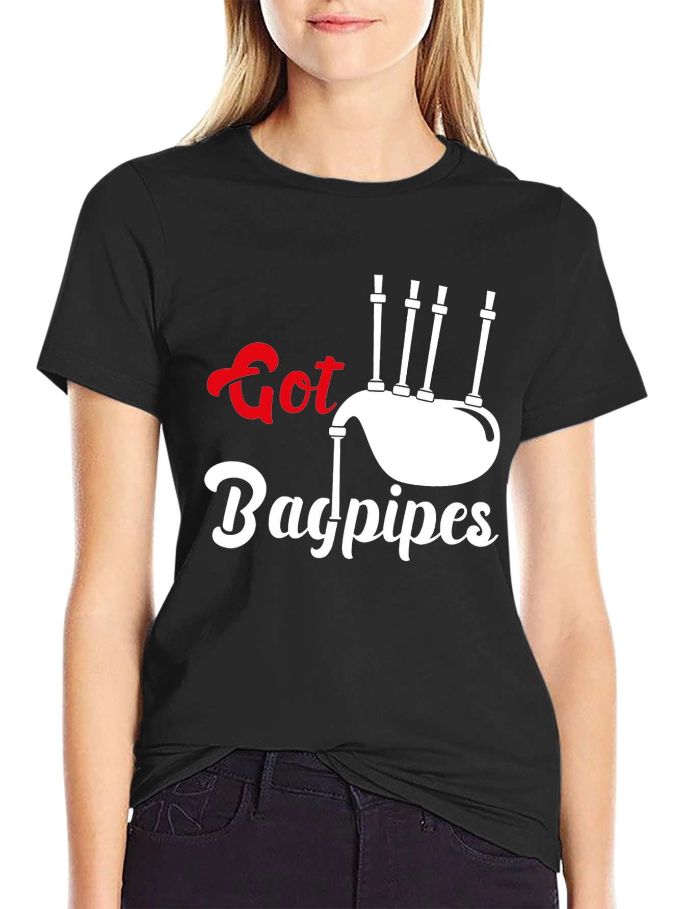 Got Bagpipes? Funny Music T-Shirt