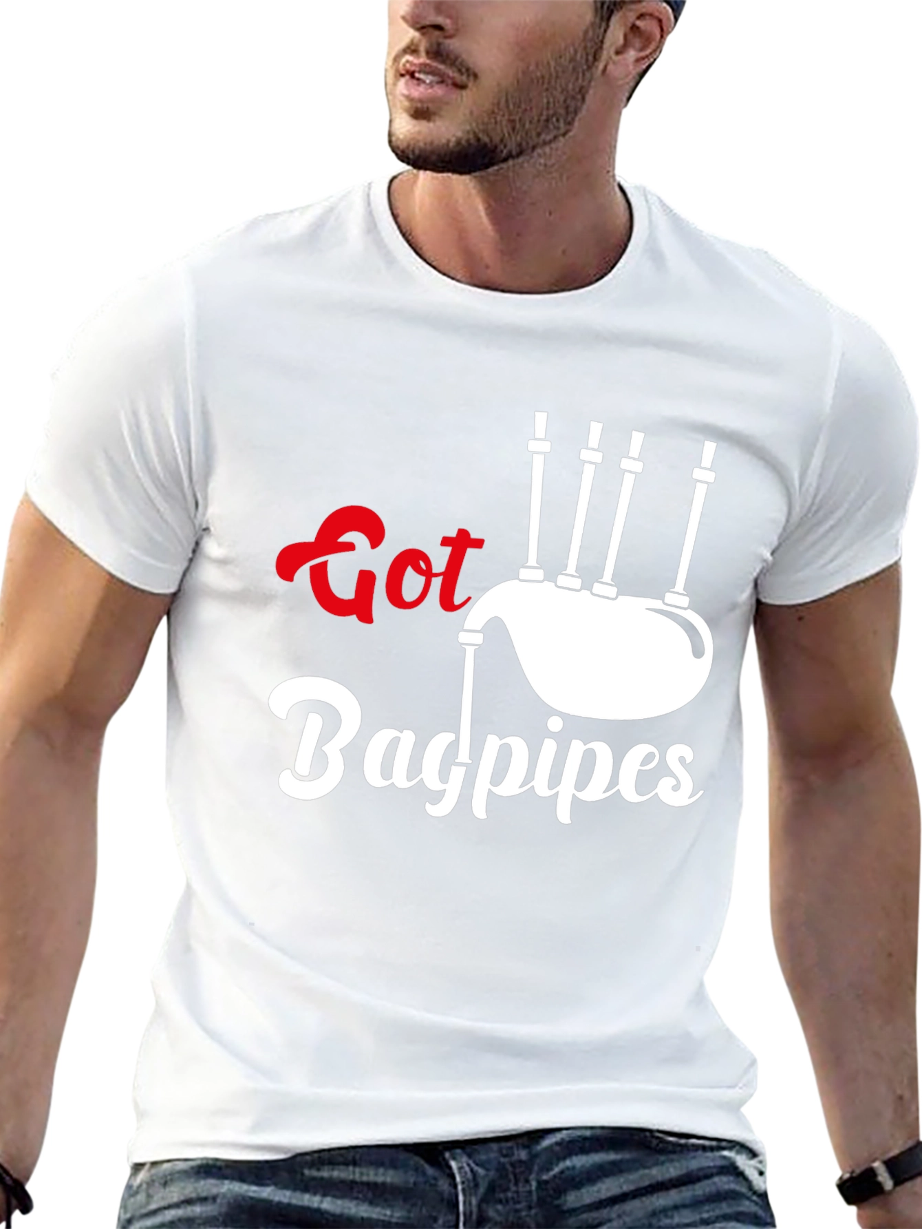 Got Bagpipes? Funny Music T-Shirt