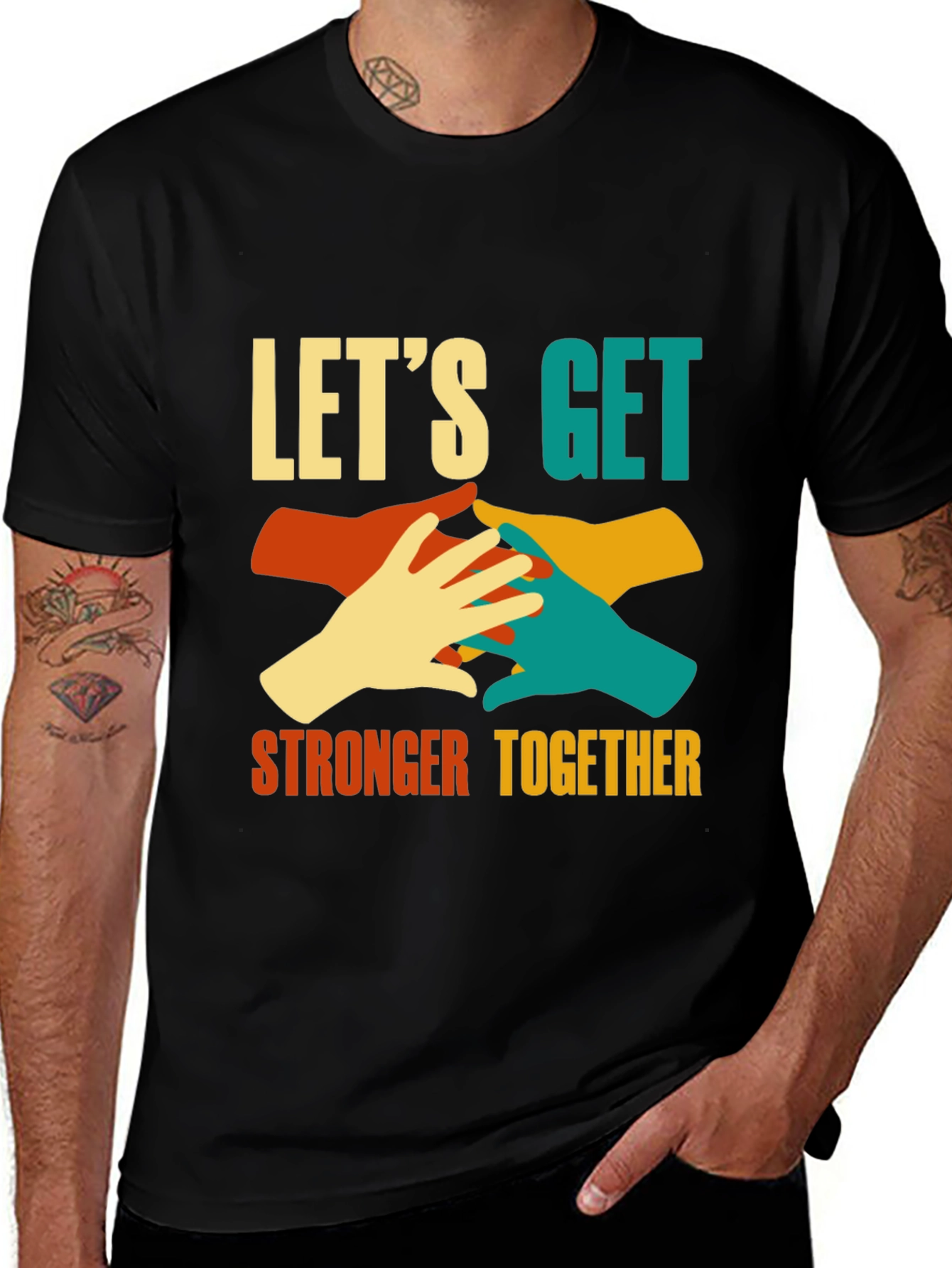 Unity T-Shirt: Stronger Together Graphic Tee