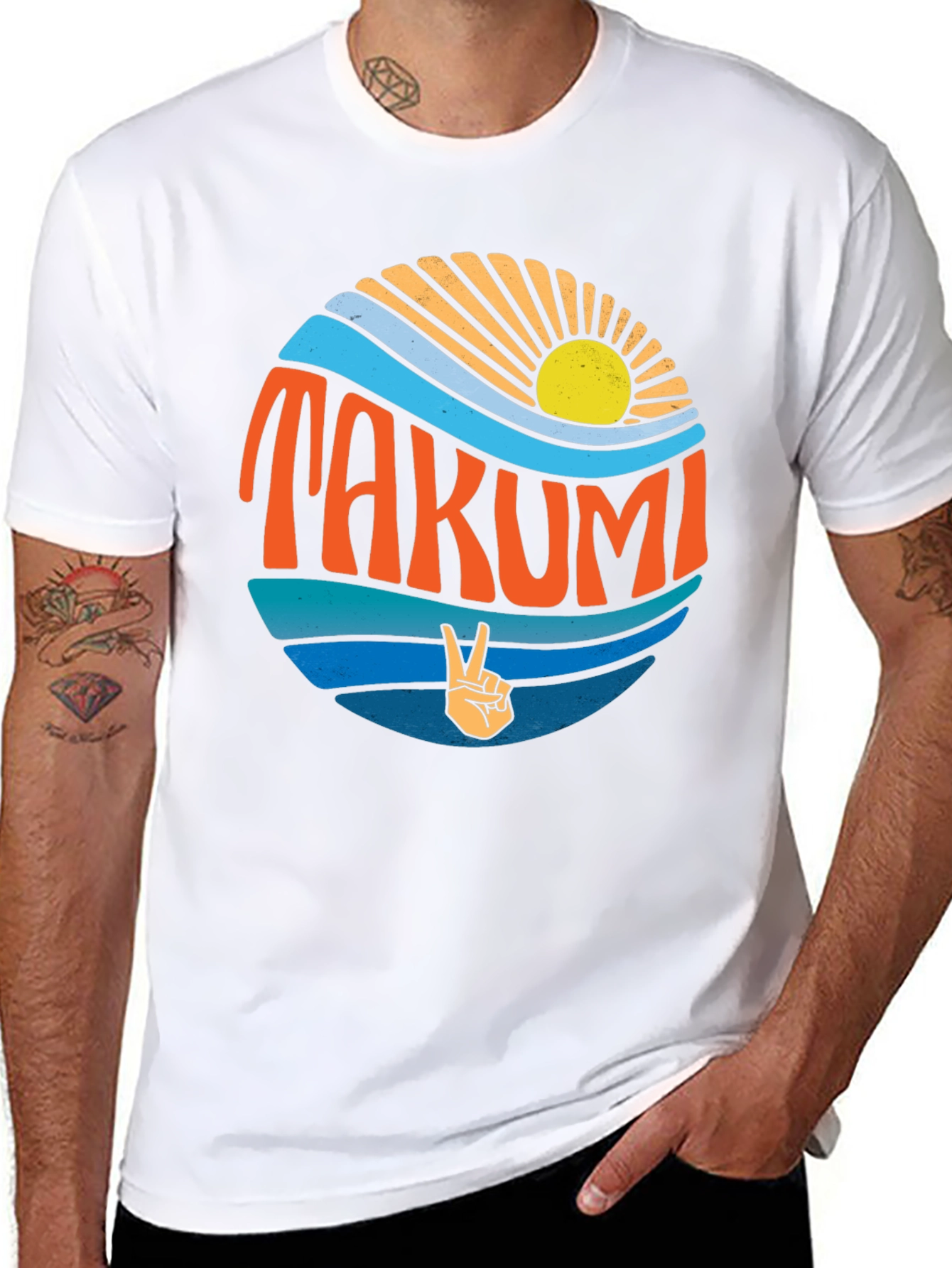 Retro Takumi Graphic T-Shirt