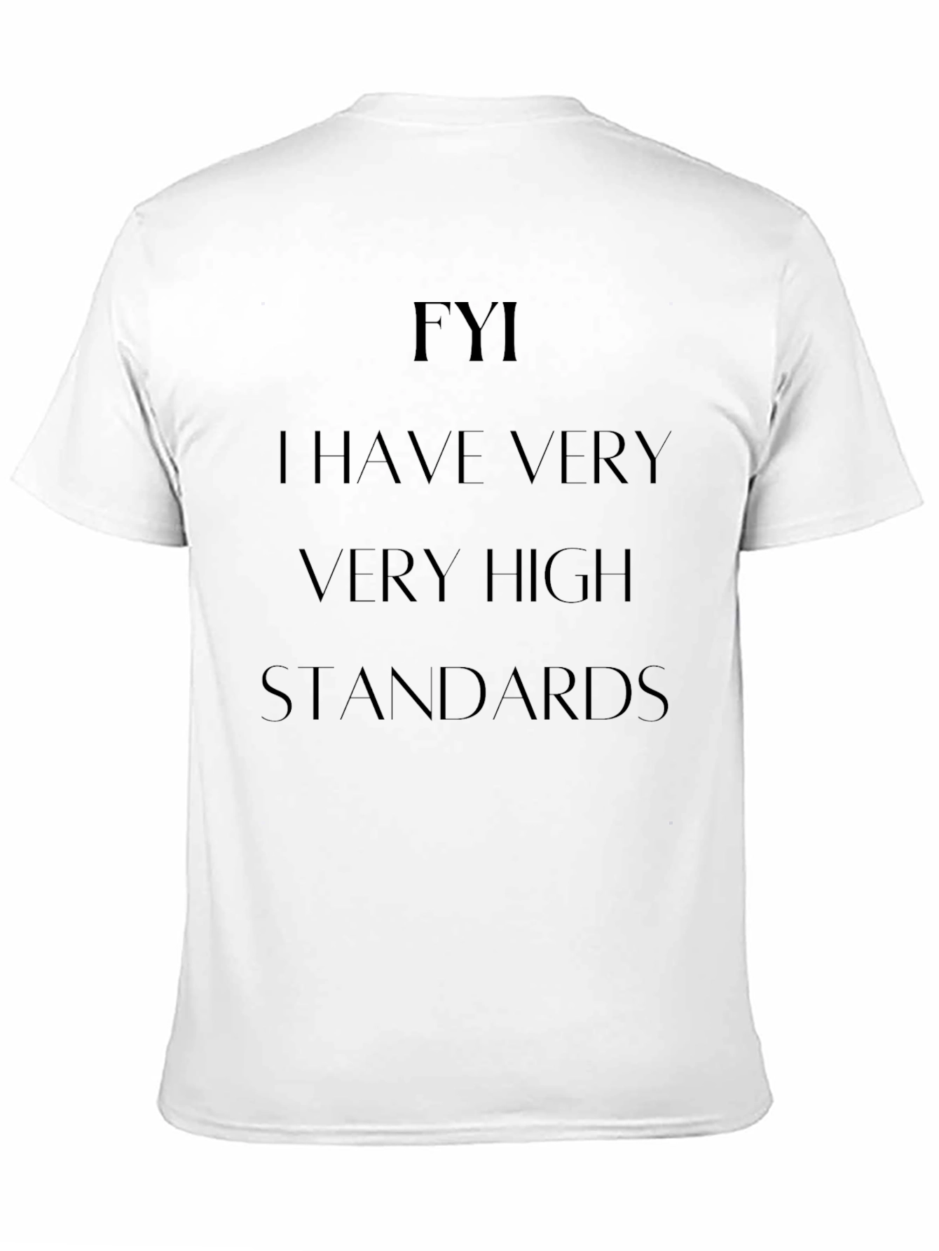 FYI High Standards Graphic Tee - Mens