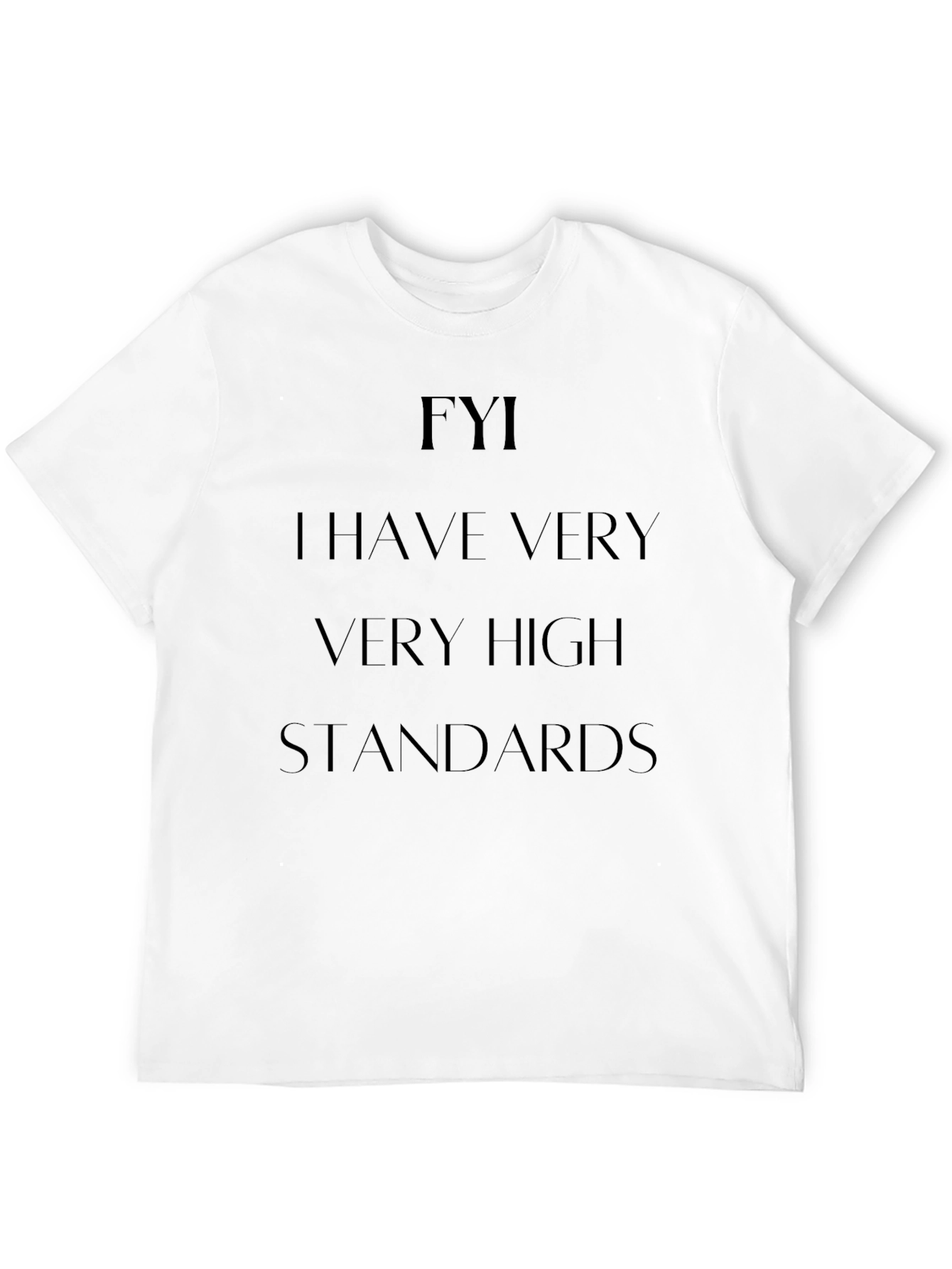 FYI High Standards Graphic Tee - Mens