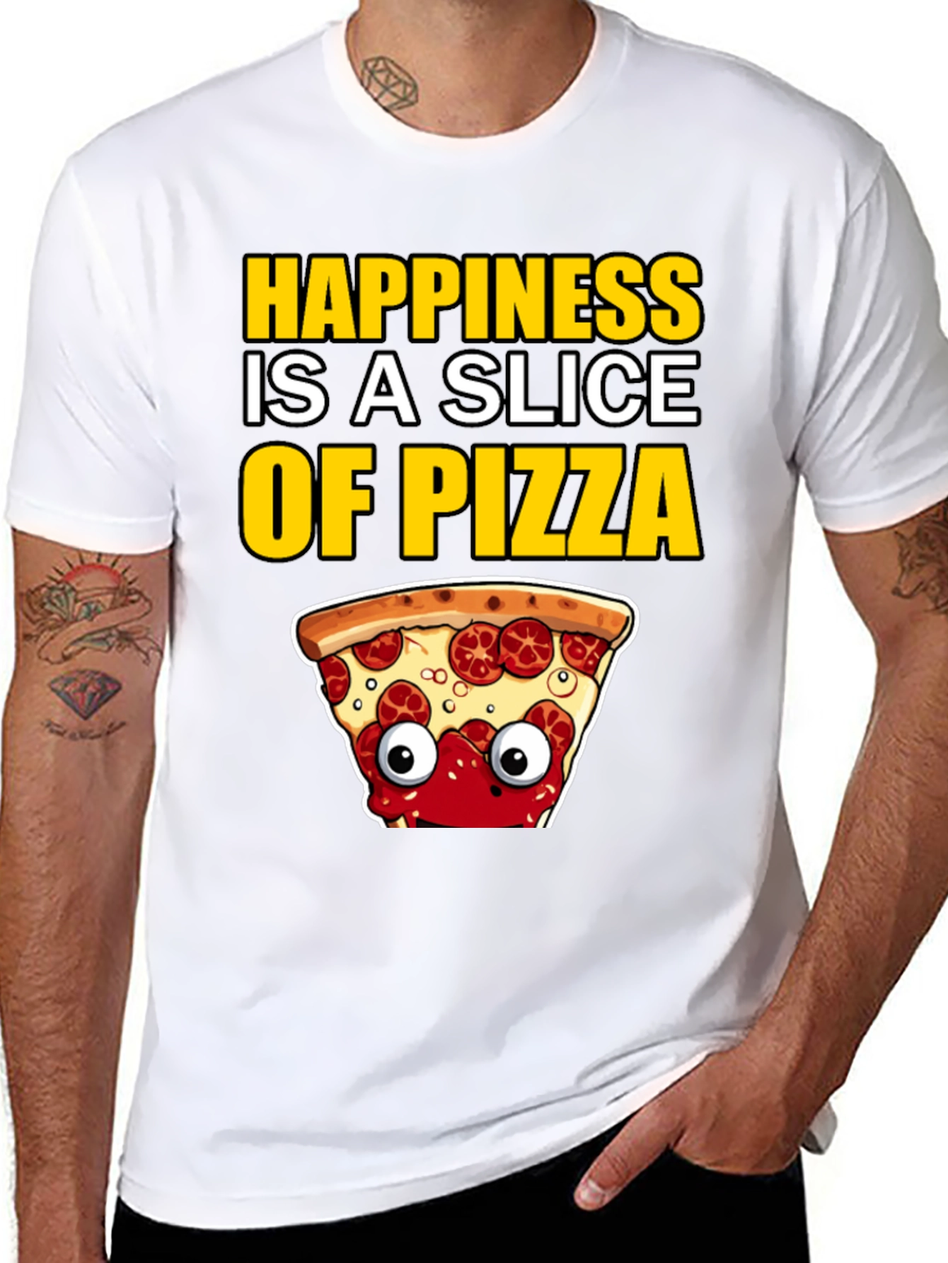 Happiness Pizza Slice T-Shirt