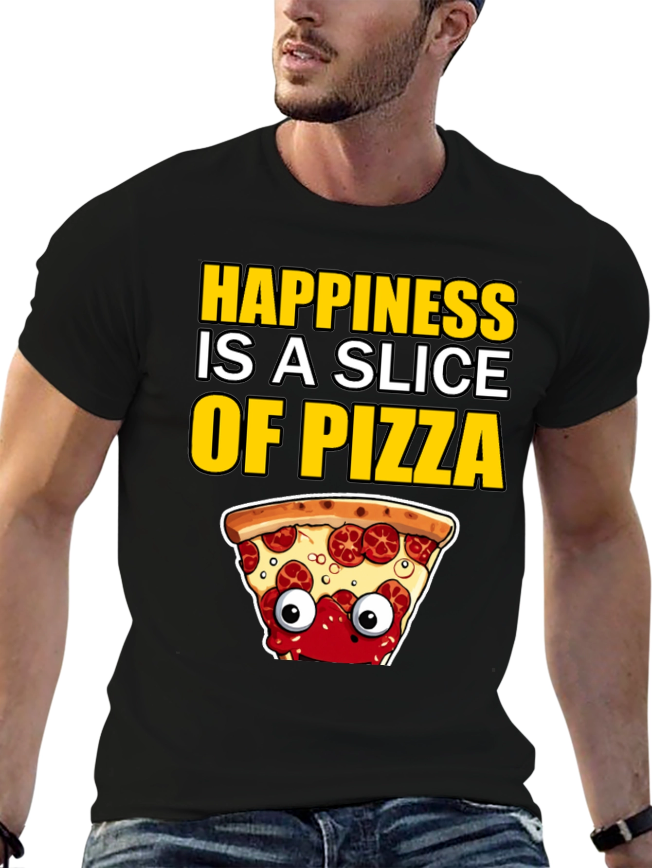 Happiness Pizza Slice T-Shirt