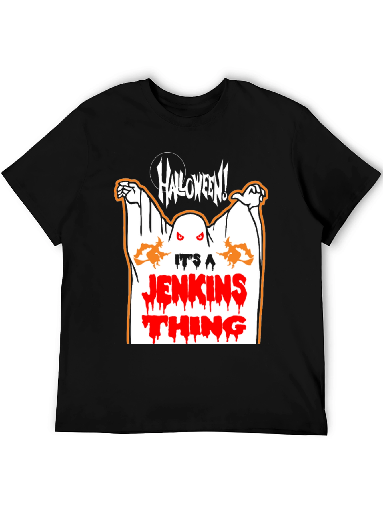 Halloween Jenkins Thing Graphic Tee