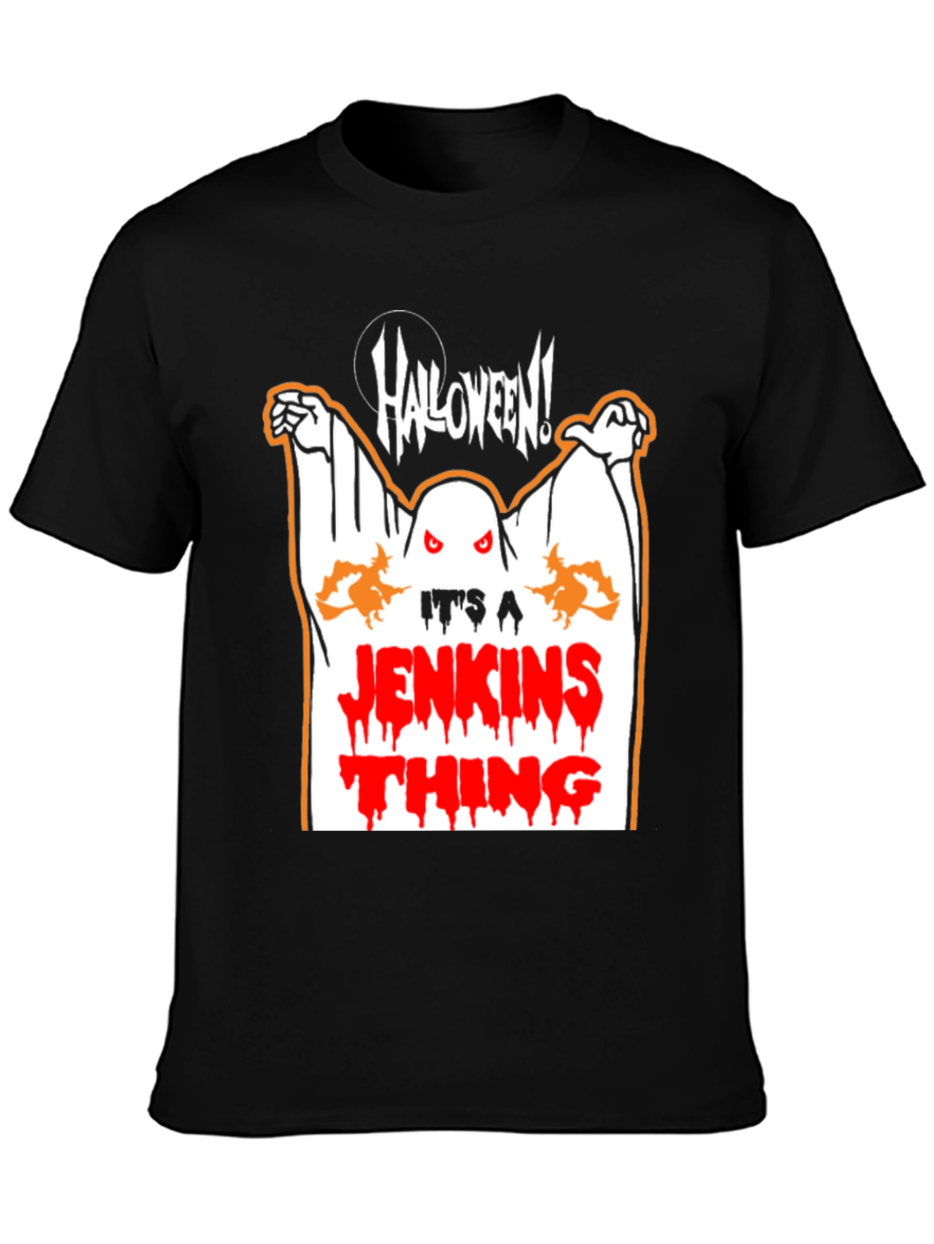 Halloween Jenkins Thing Graphic Tee
