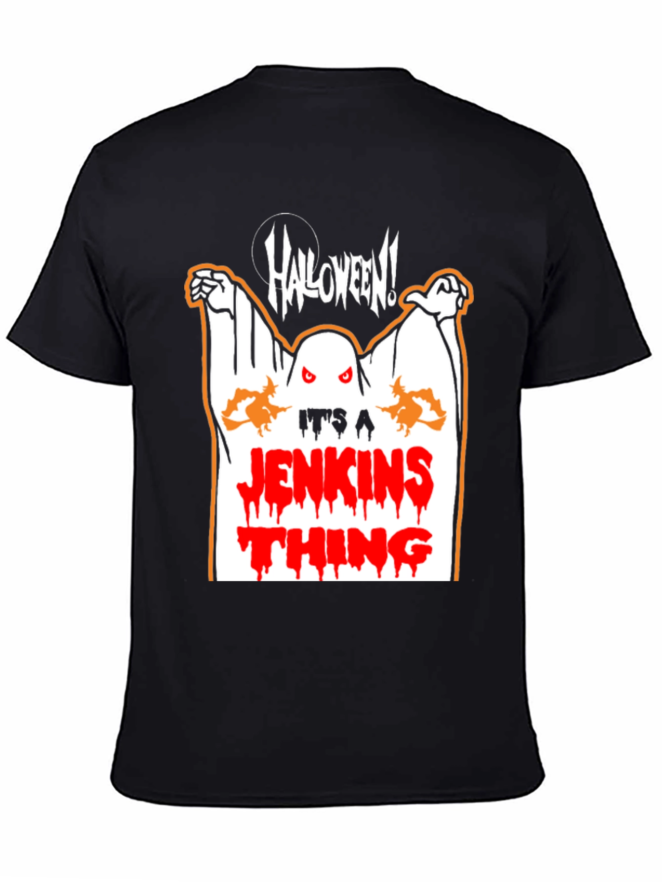 Halloween Jenkins Thing Graphic Tee