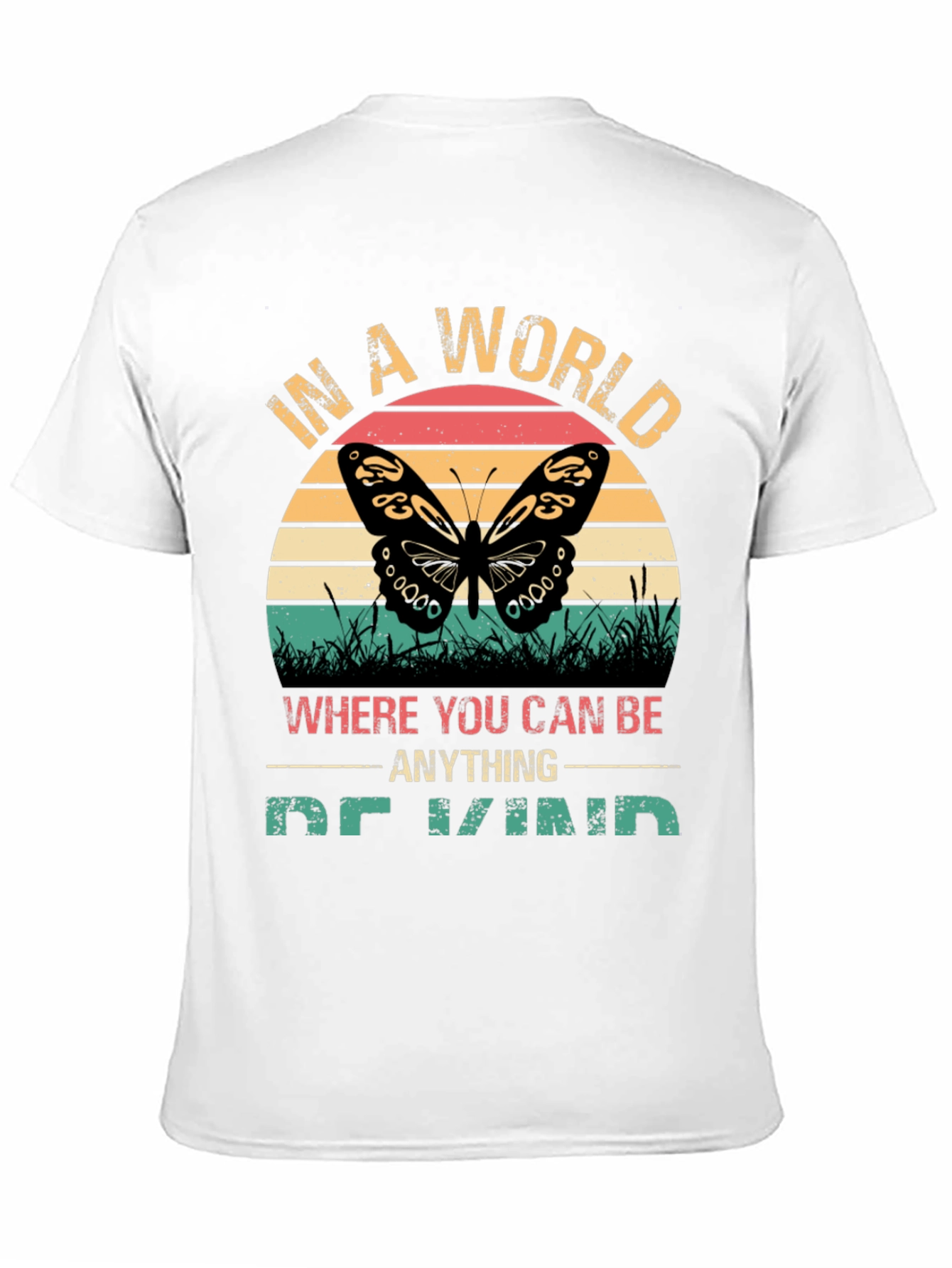 Be Kind Butterfly Graphic T-Shirt