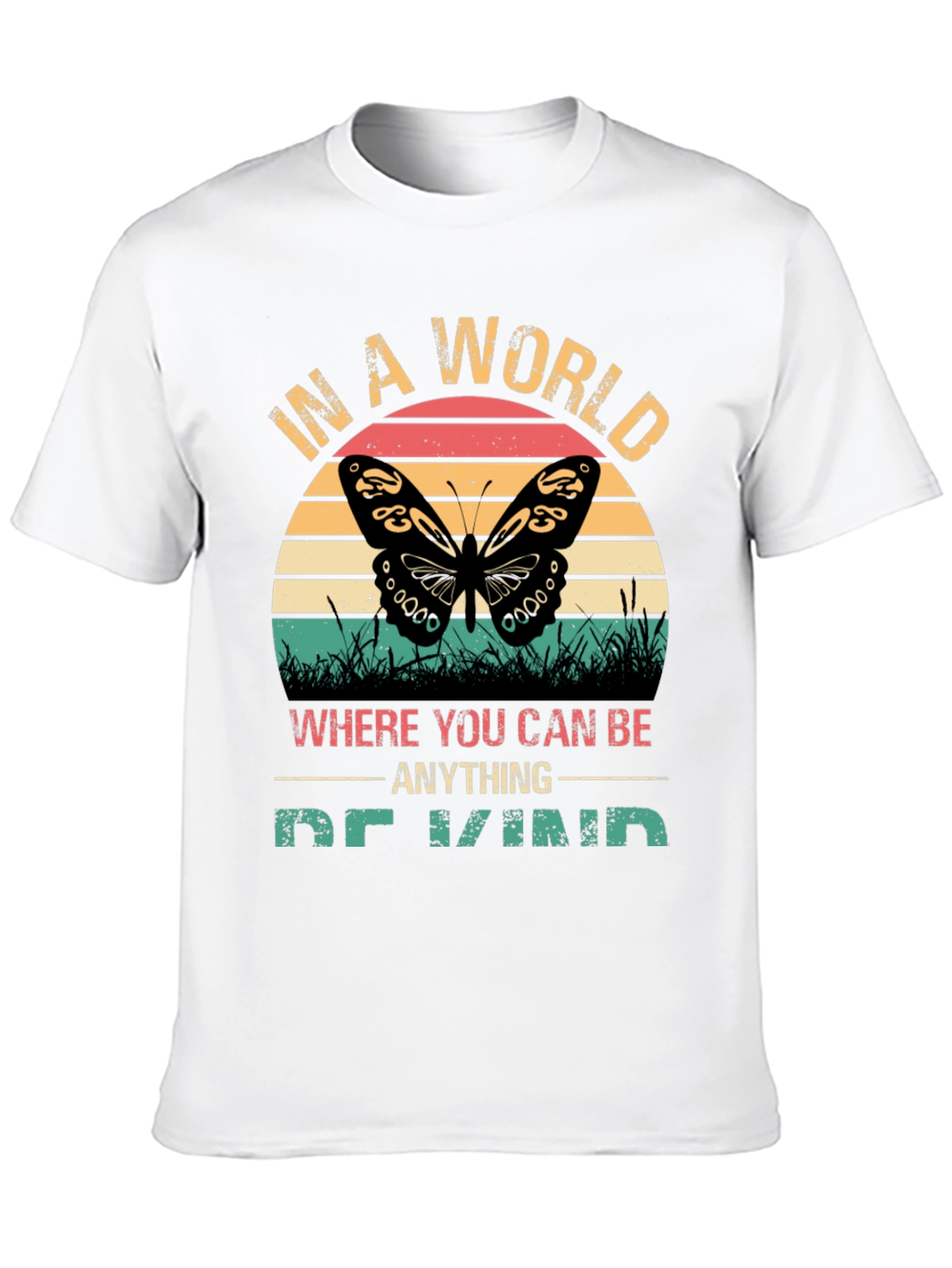 Be Kind Butterfly Graphic T-Shirt