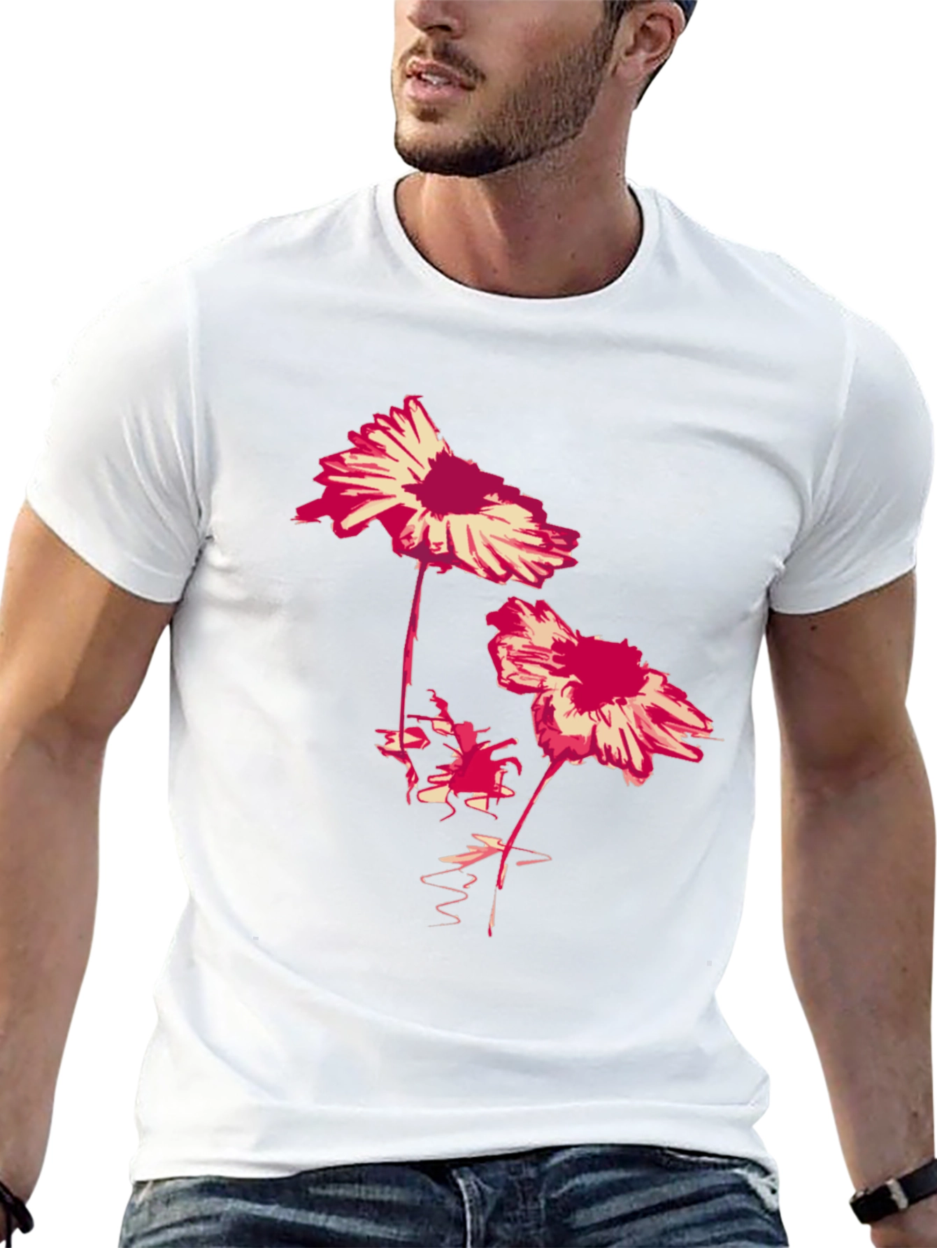 Floral Graphic Print T-Shirt