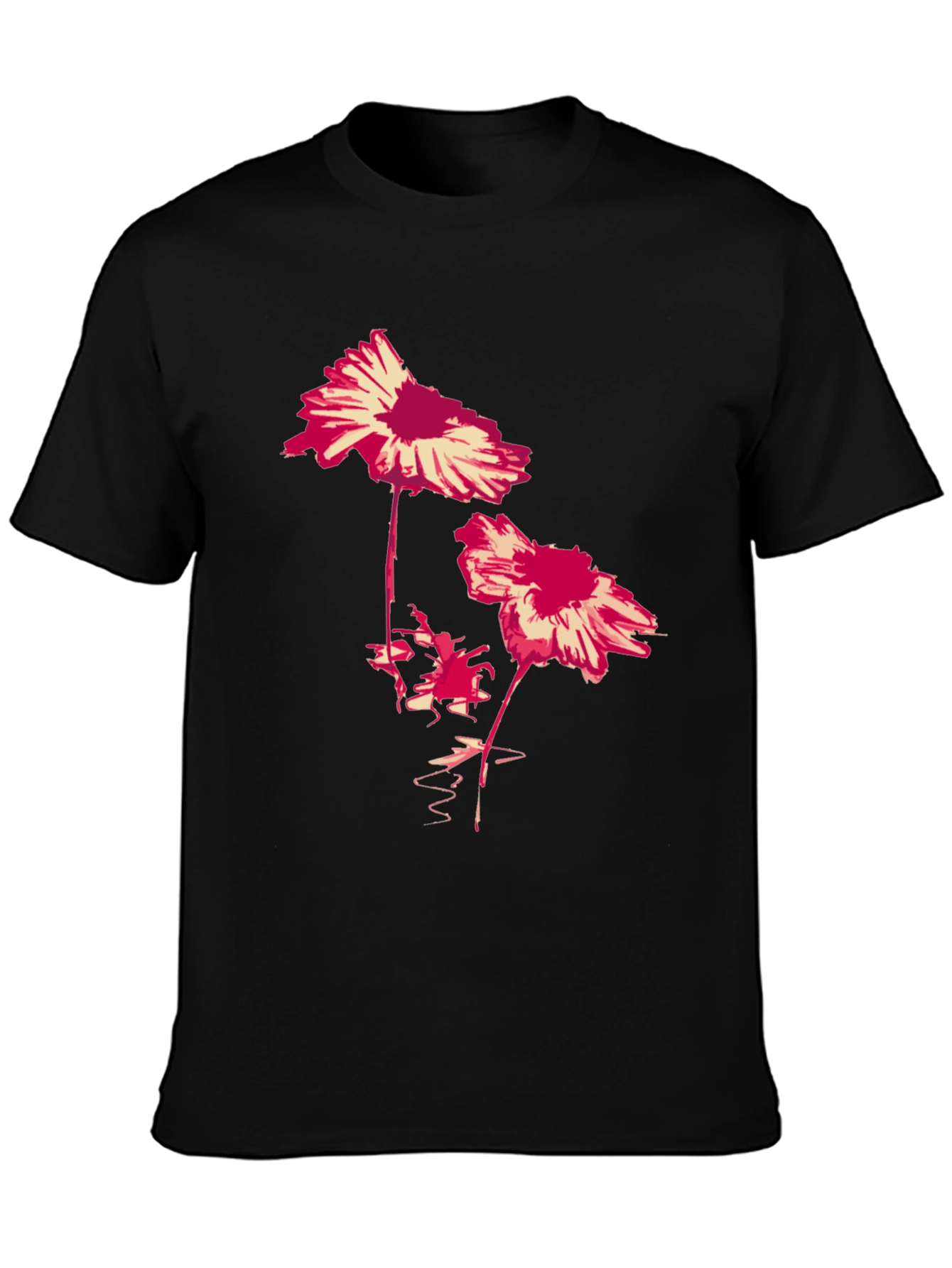 Floral Graphic Print T-Shirt