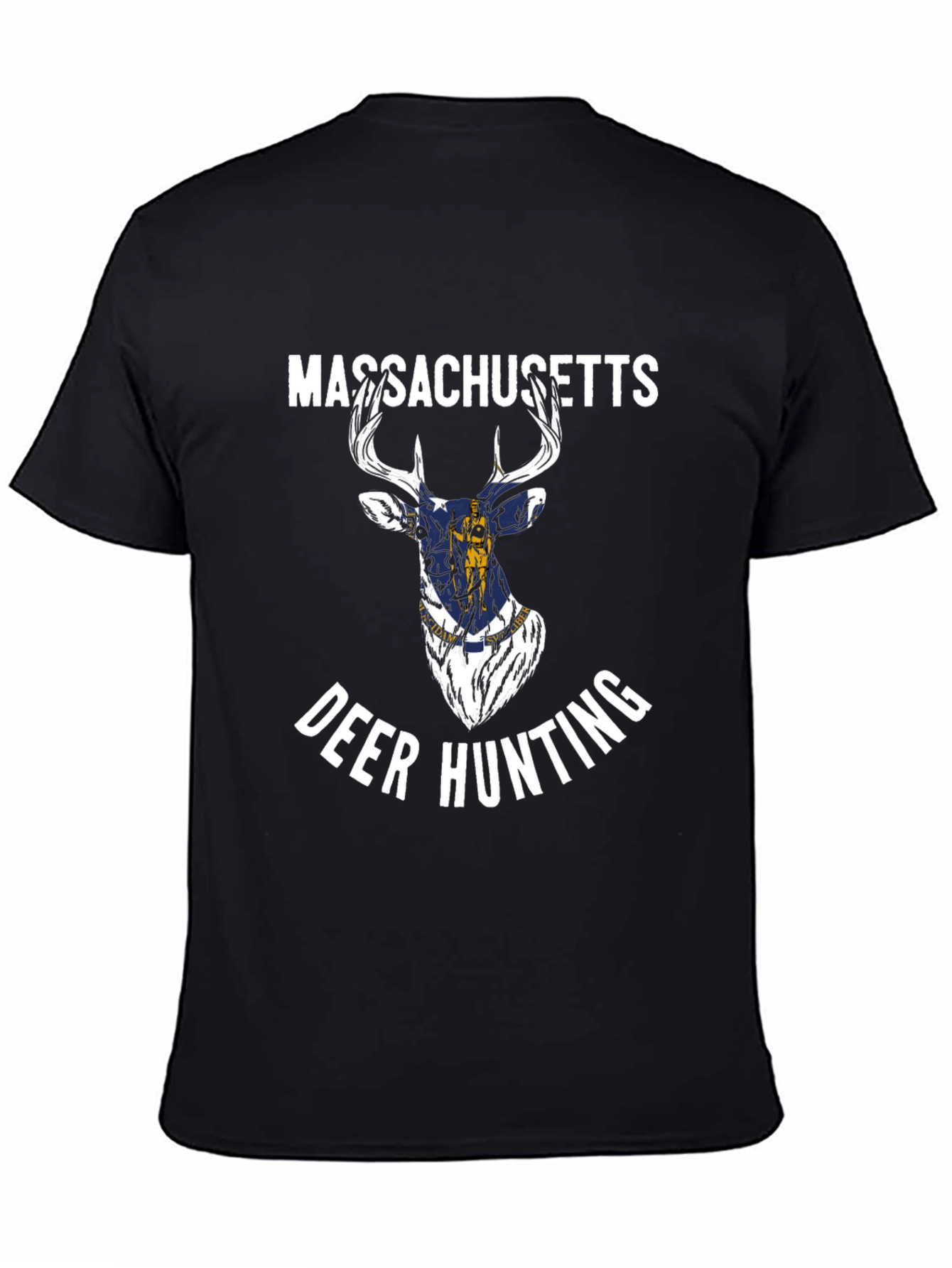 Massachusetts Deer Hunting T-Shirt