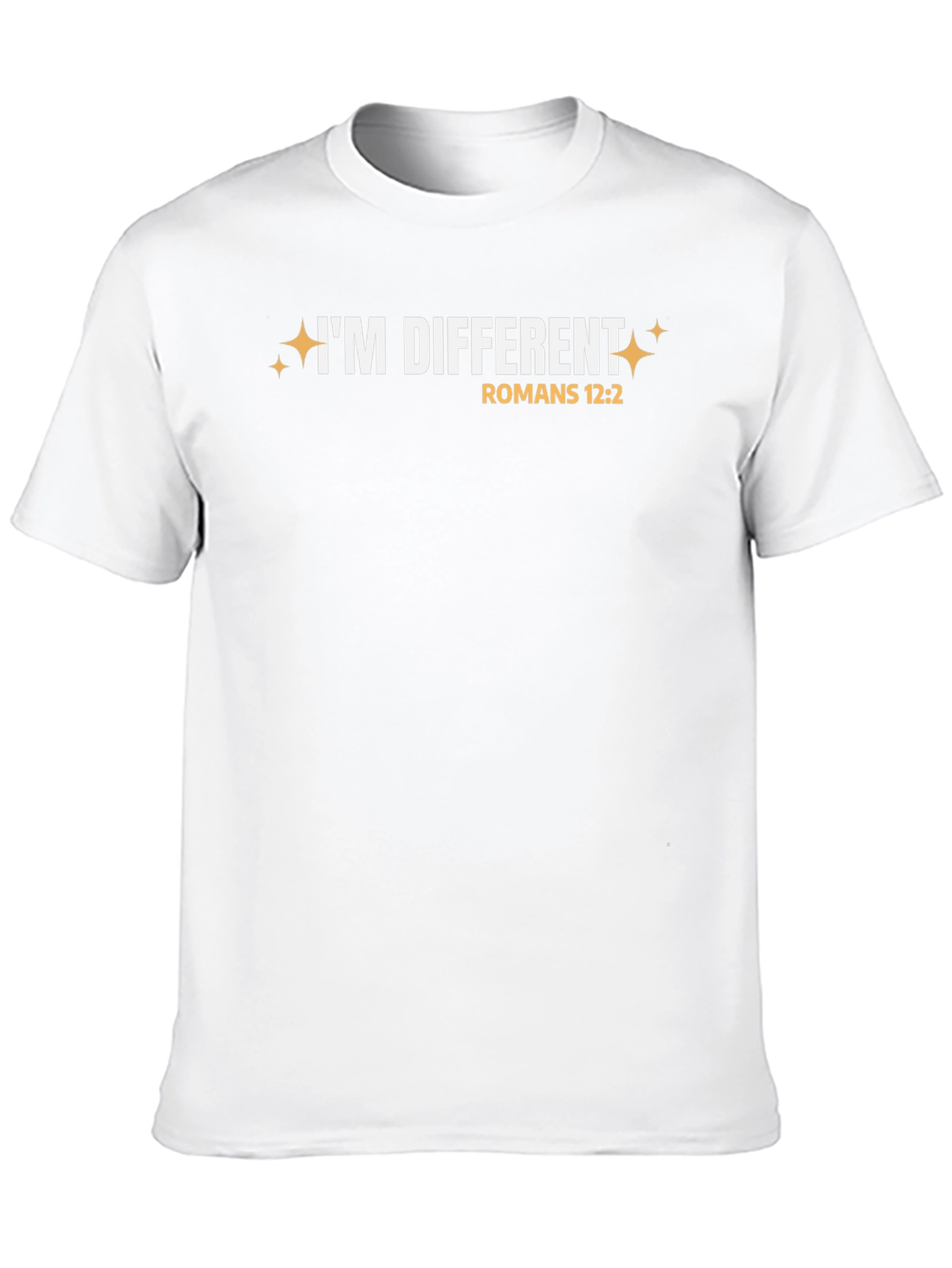 Im Different Romans 12:2 Christian T-Shirt