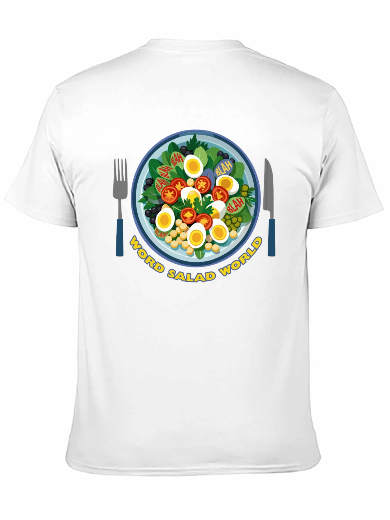 Word Salad World Graphic T-Shirt