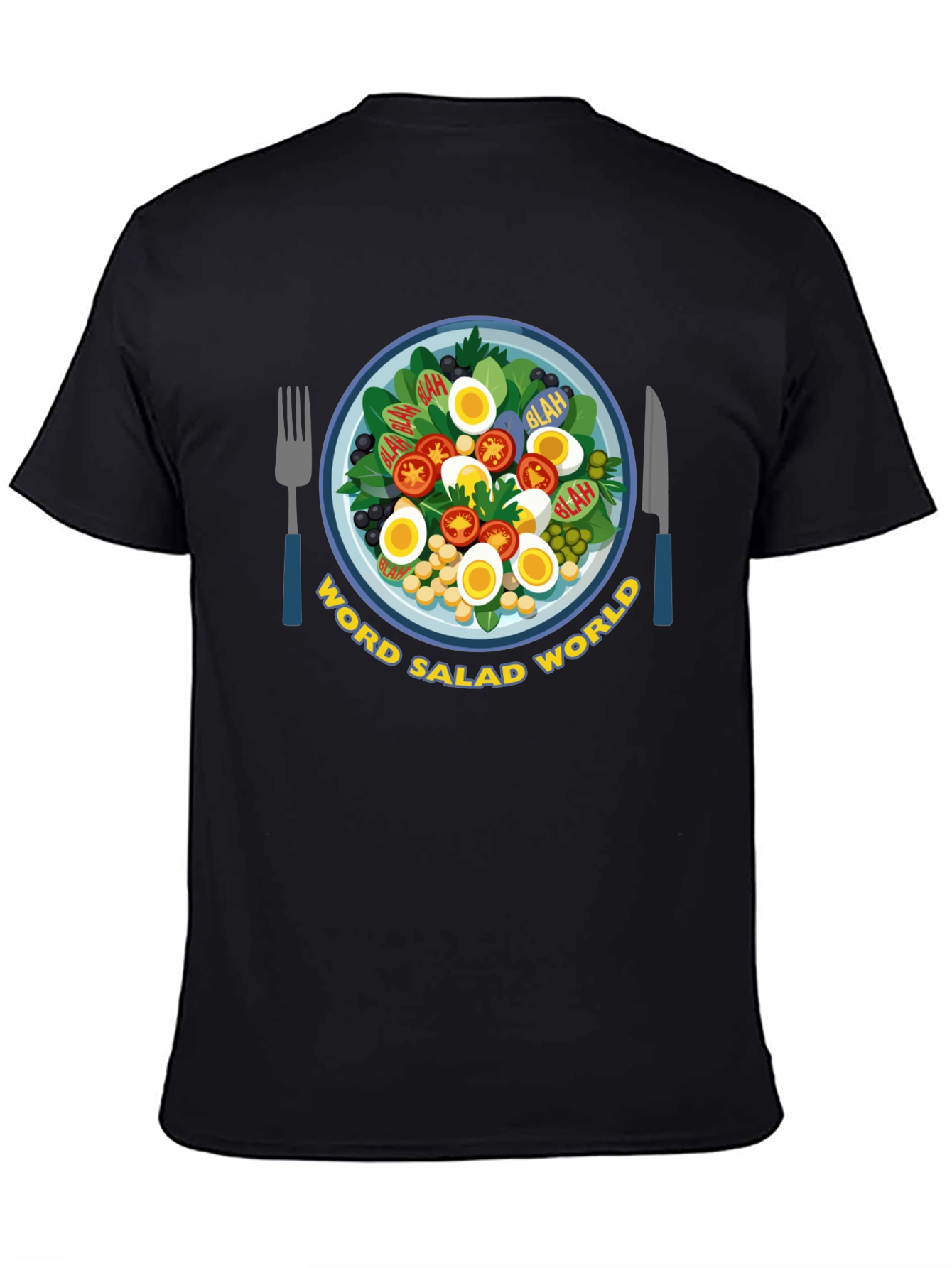 Word Salad World Graphic T-Shirt