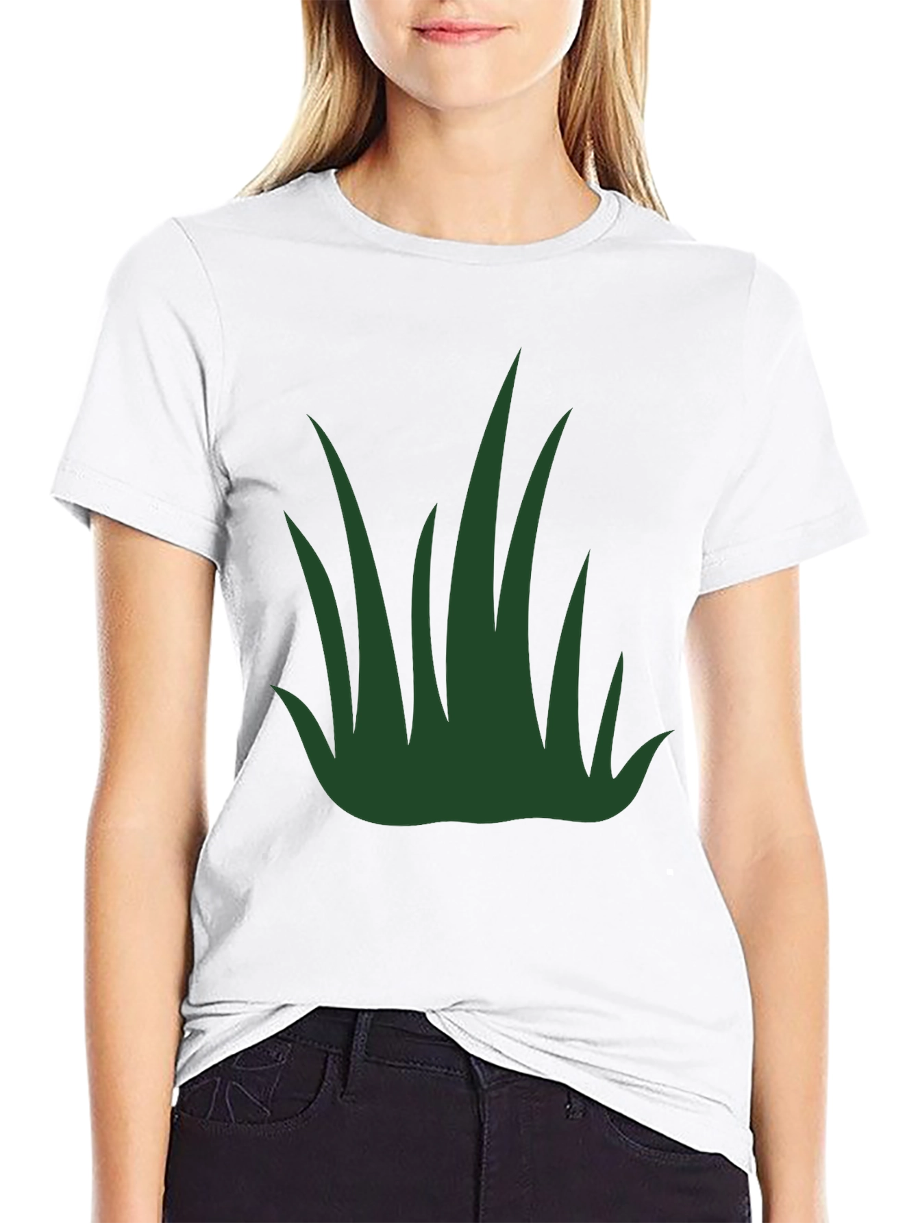 Grass Graphic Tee - Nature Inspired Design
