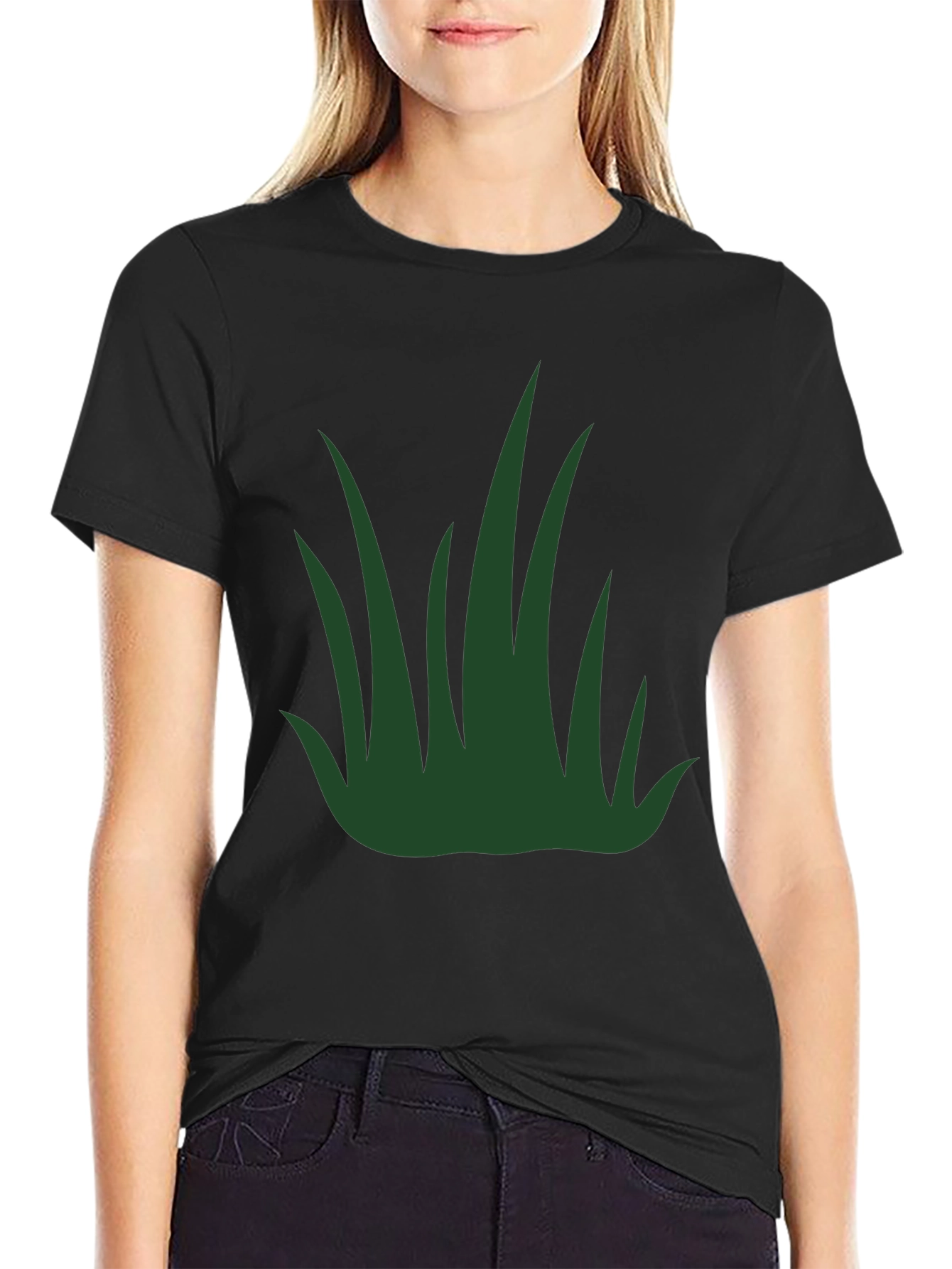 Grass Graphic Tee - Nature Inspired Design