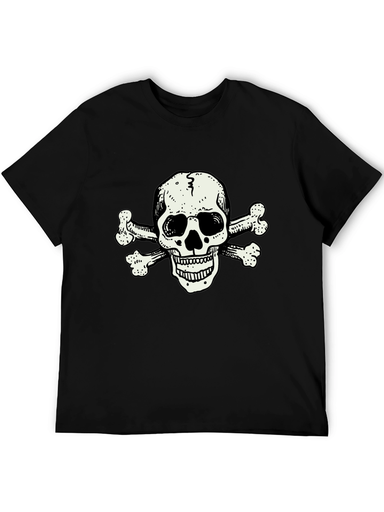 Skull and Crossbones Graphic T-Shirt