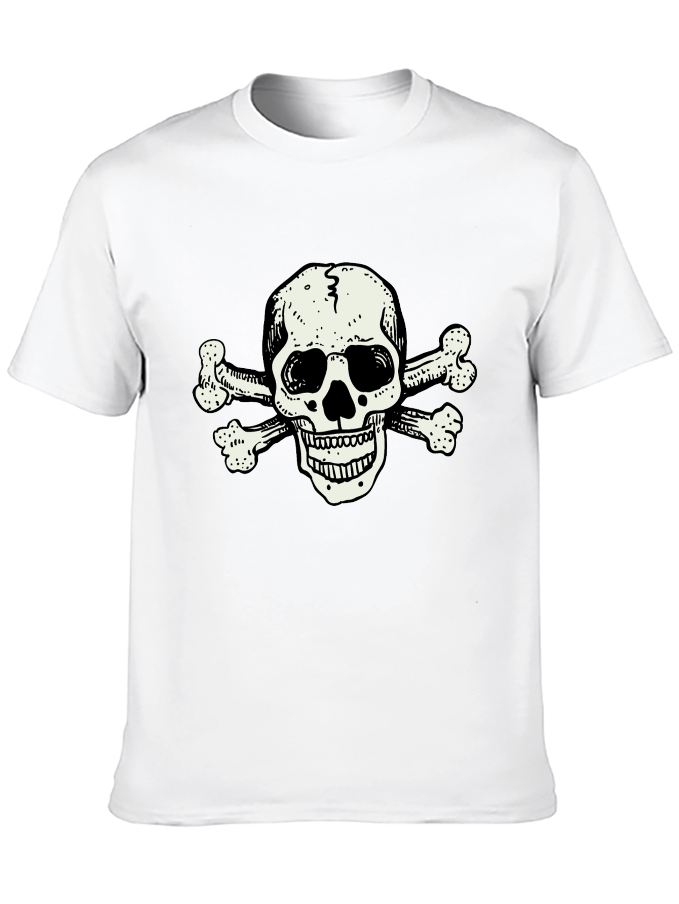 Skull and Crossbones Graphic T-Shirt