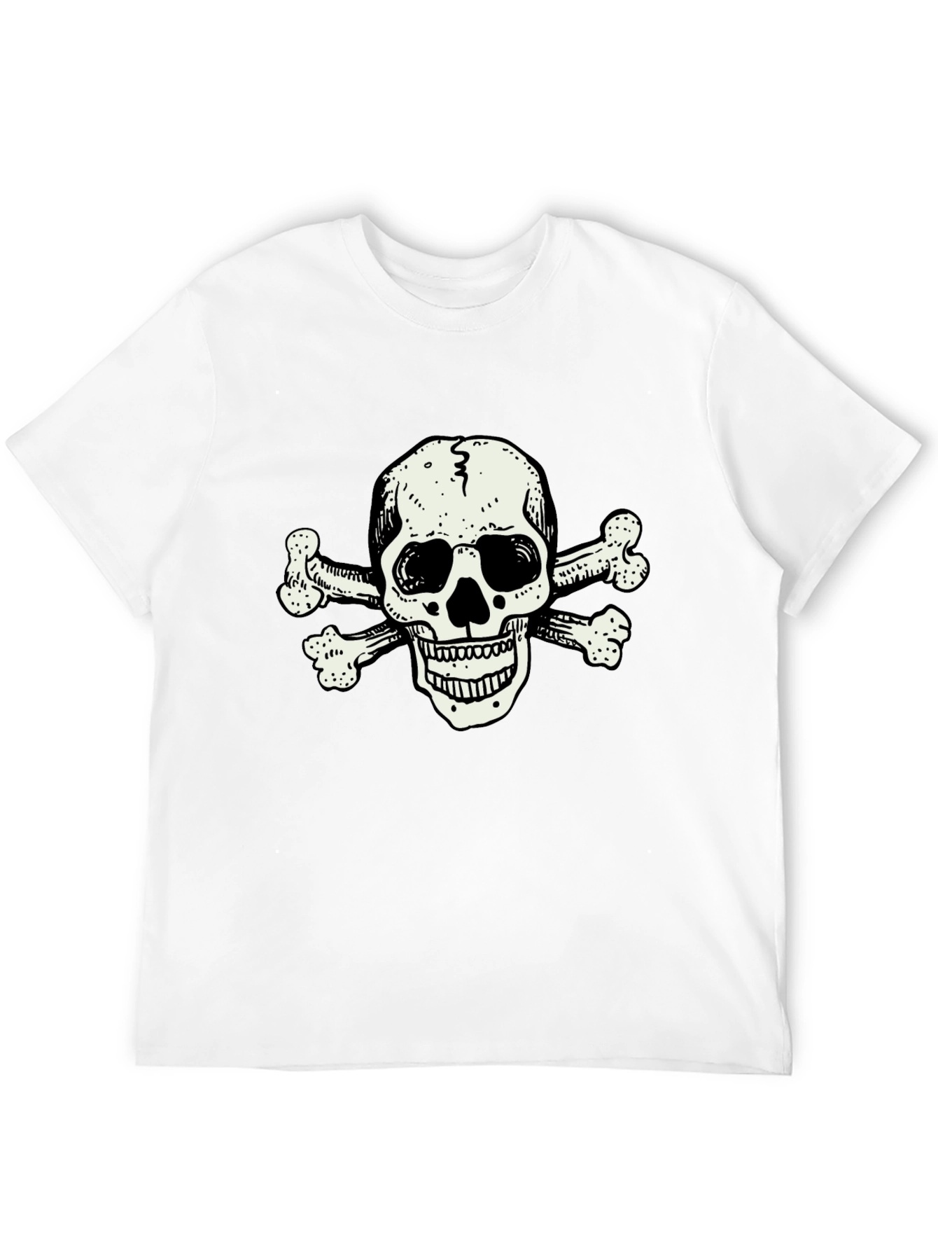 Skull and Crossbones Graphic T-Shirt