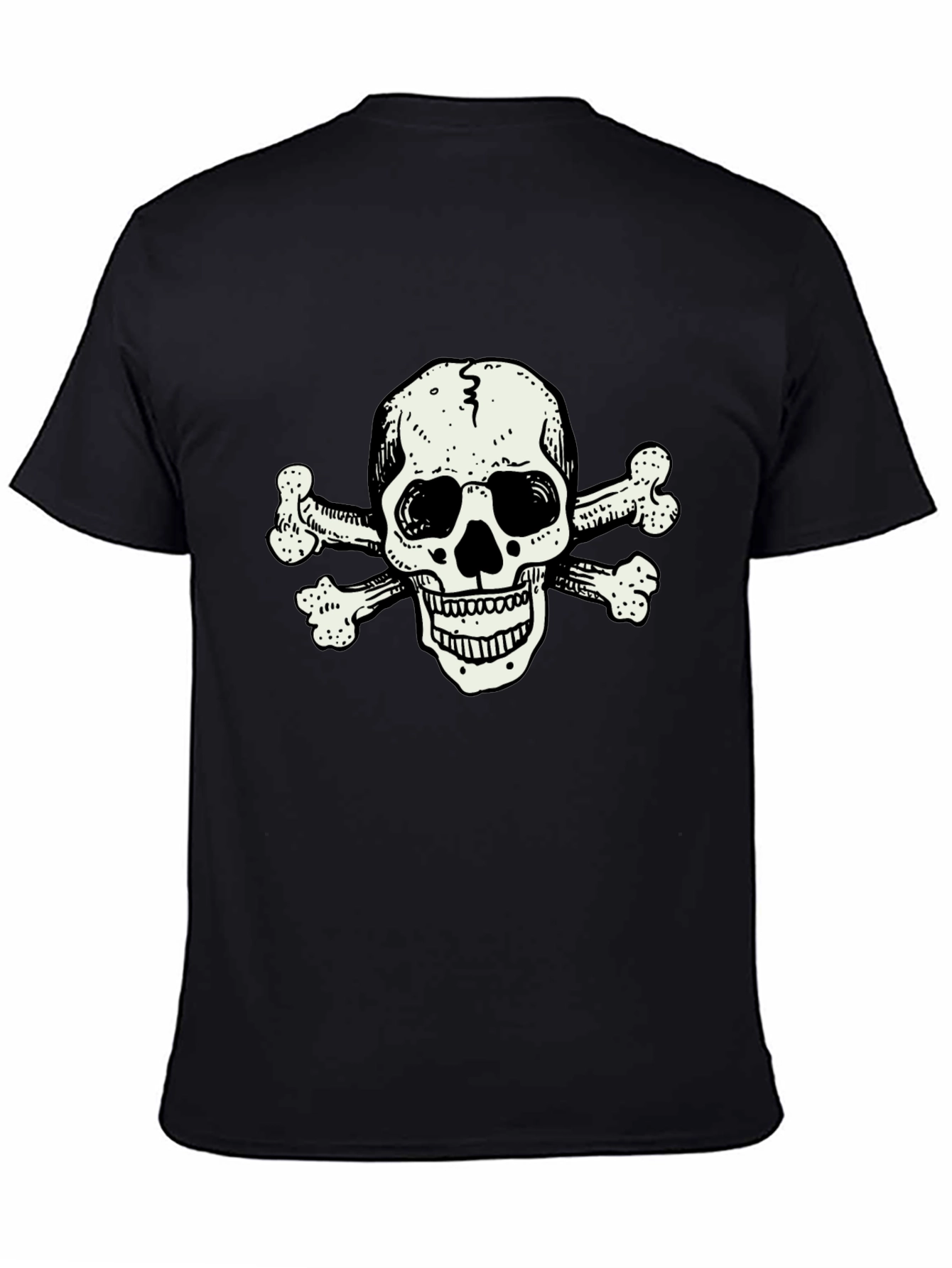 Skull and Crossbones Graphic T-Shirt