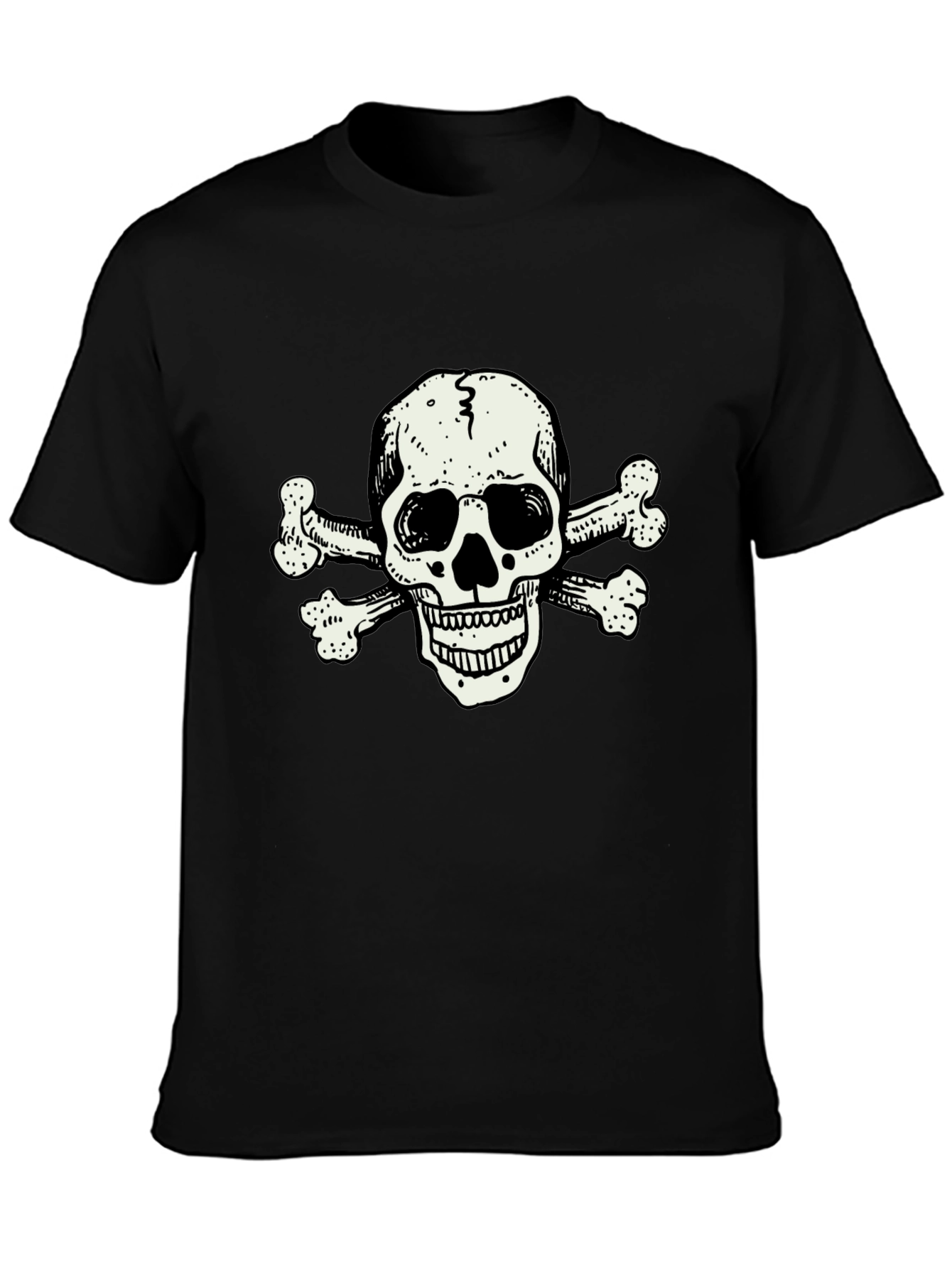 Skull and Crossbones Graphic T-Shirt