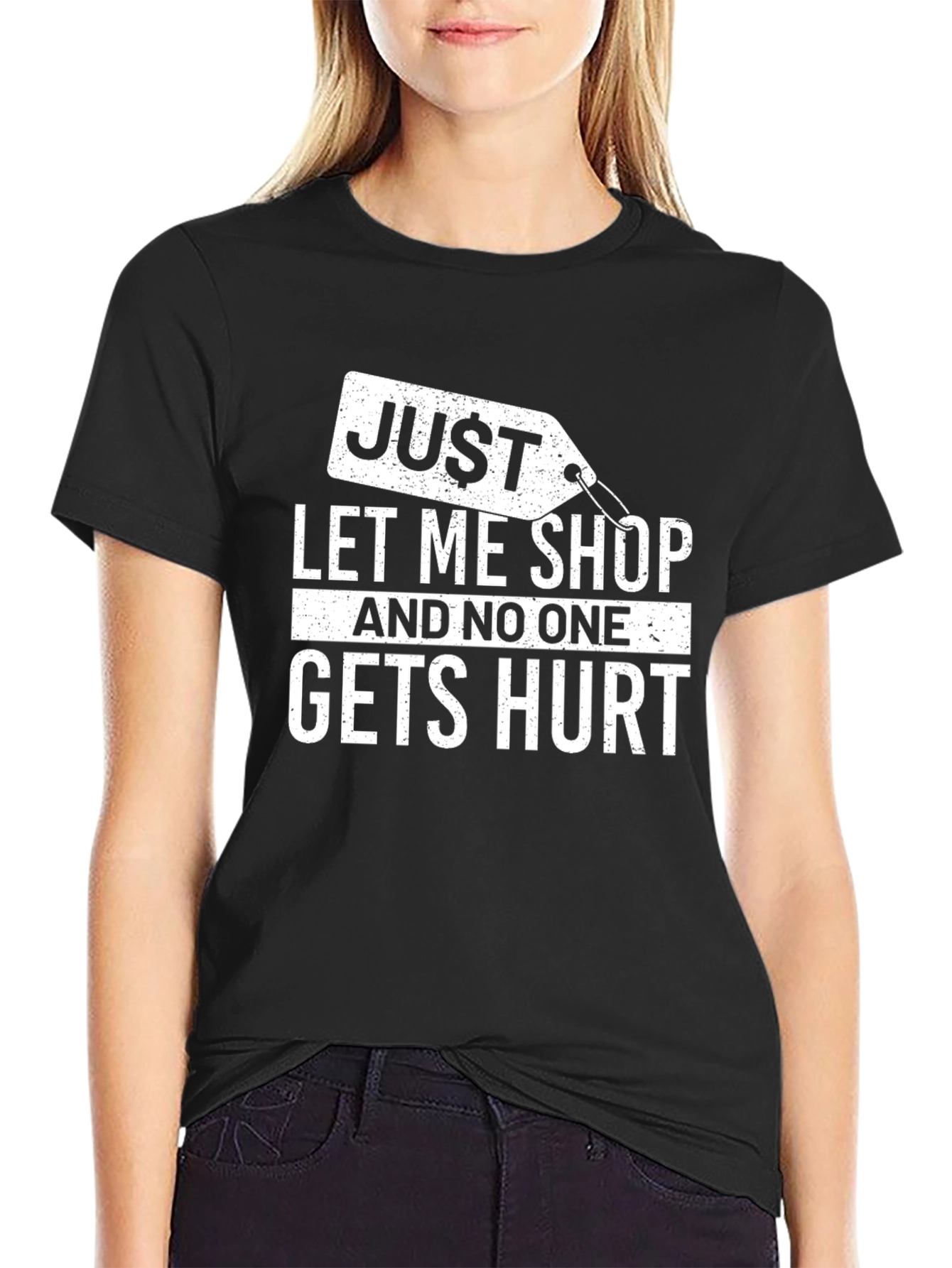 Just Let Me Shop Graphic Tee