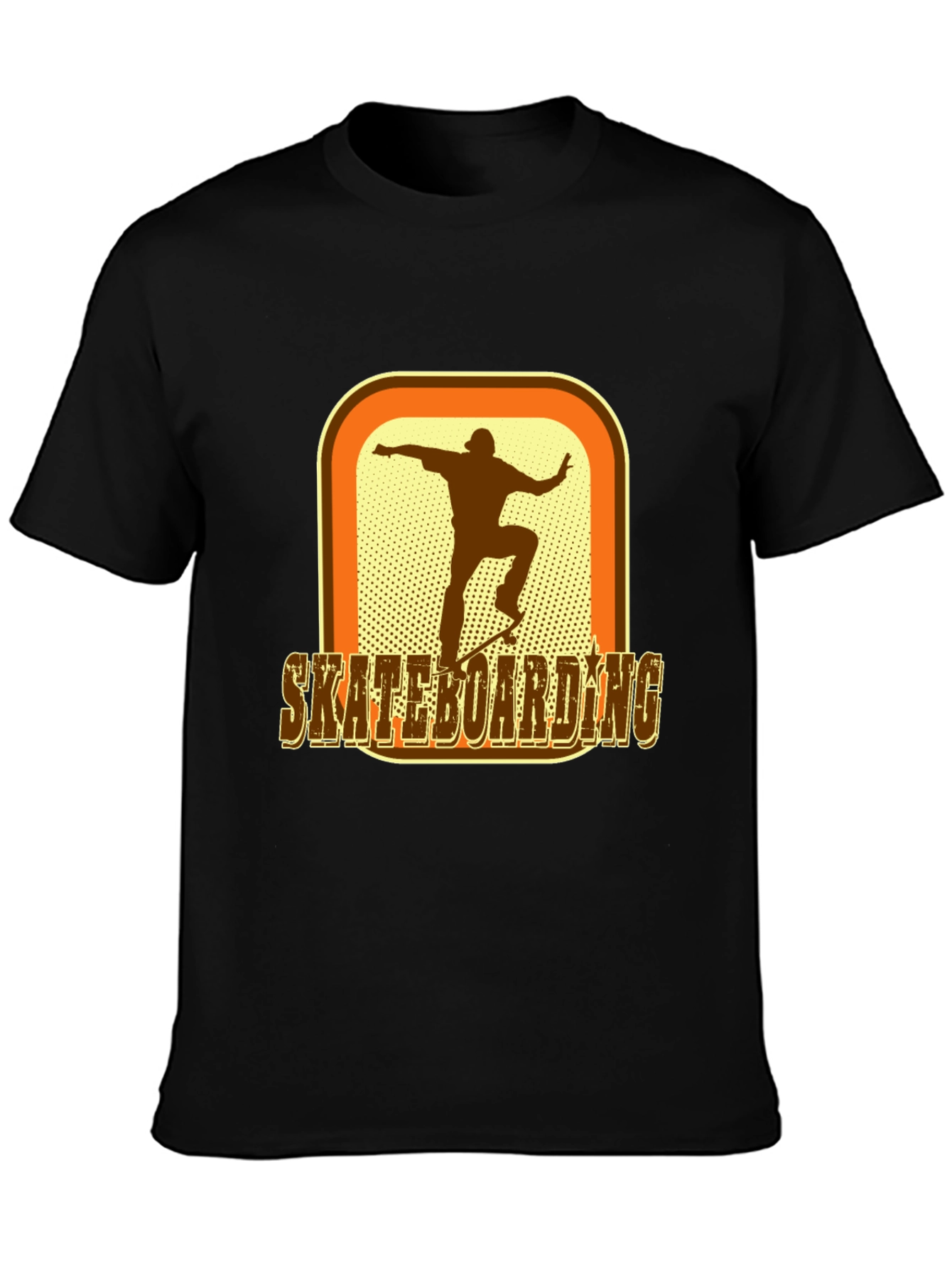 Retro Skateboarder Graphic T-Shirt