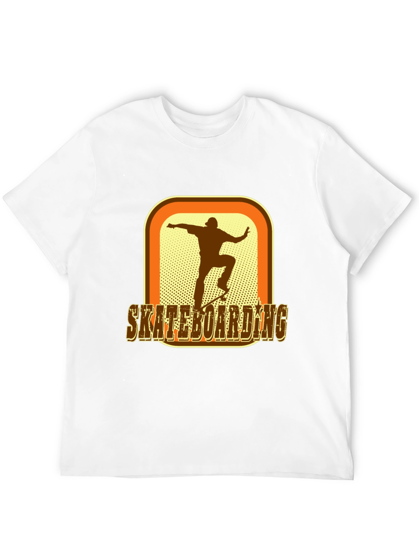 Retro Skateboarder Graphic T-Shirt