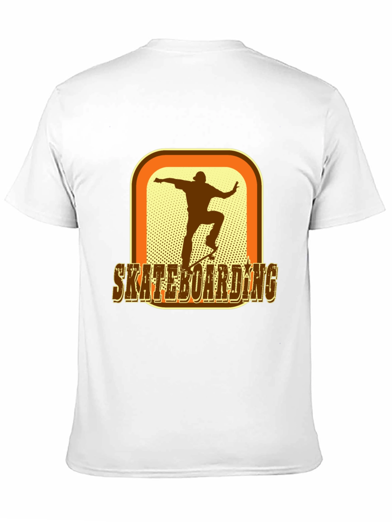 Retro Skateboarder Graphic T-Shirt