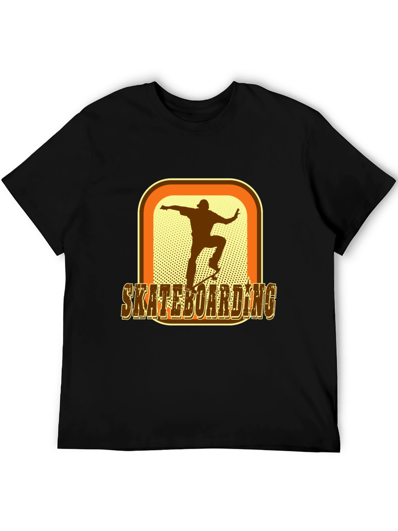 Retro Skateboarder Graphic T-Shirt