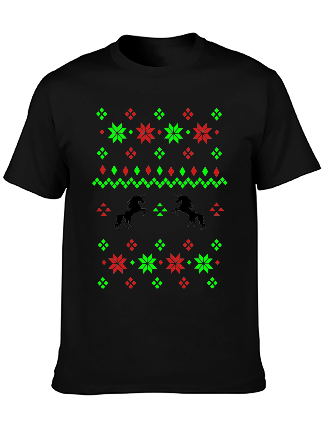 Unicorn Ugly Christmas Sweater T-Shirt