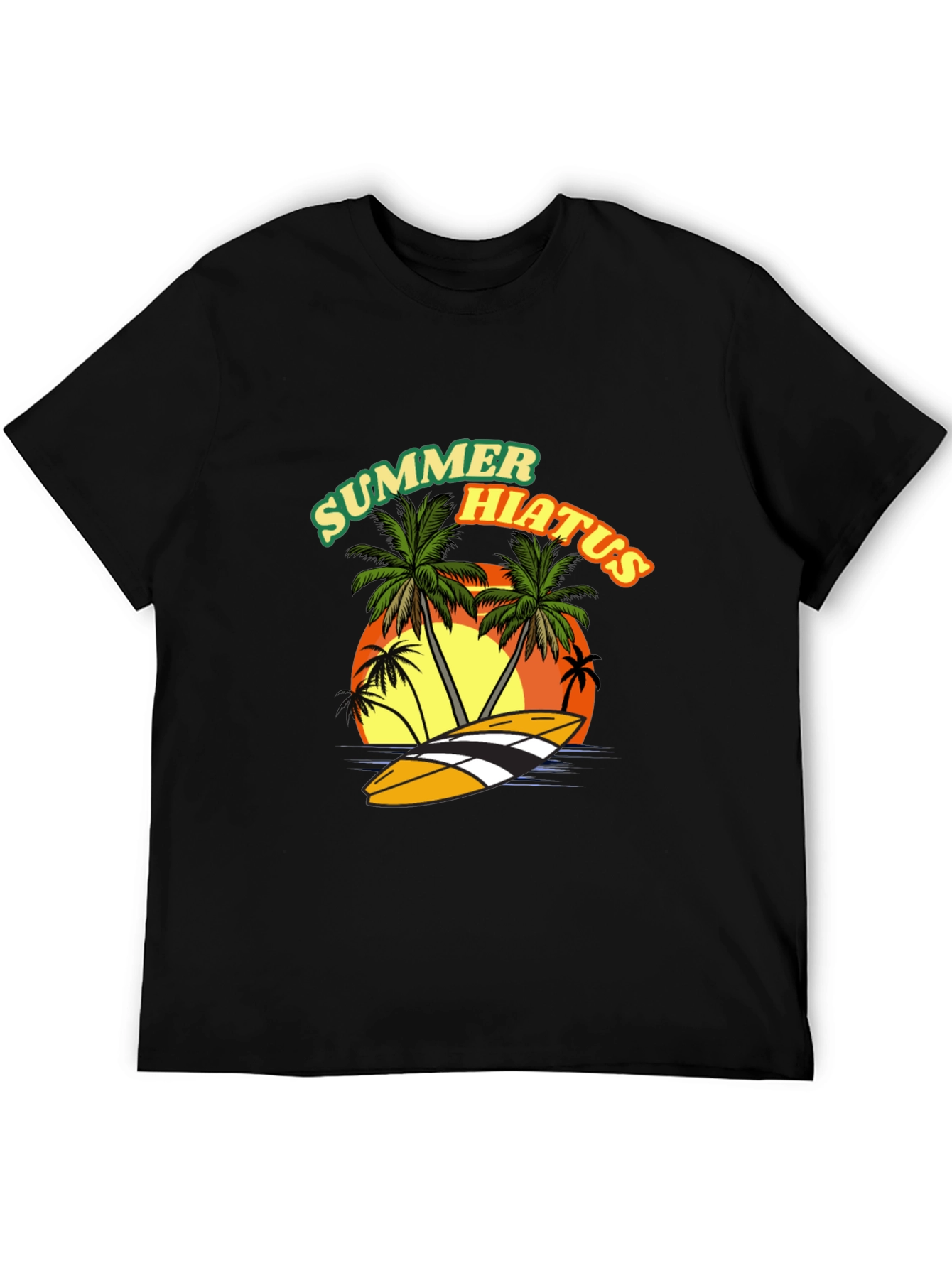 Summer Hiatus Graphic Tee - Beach Vibes