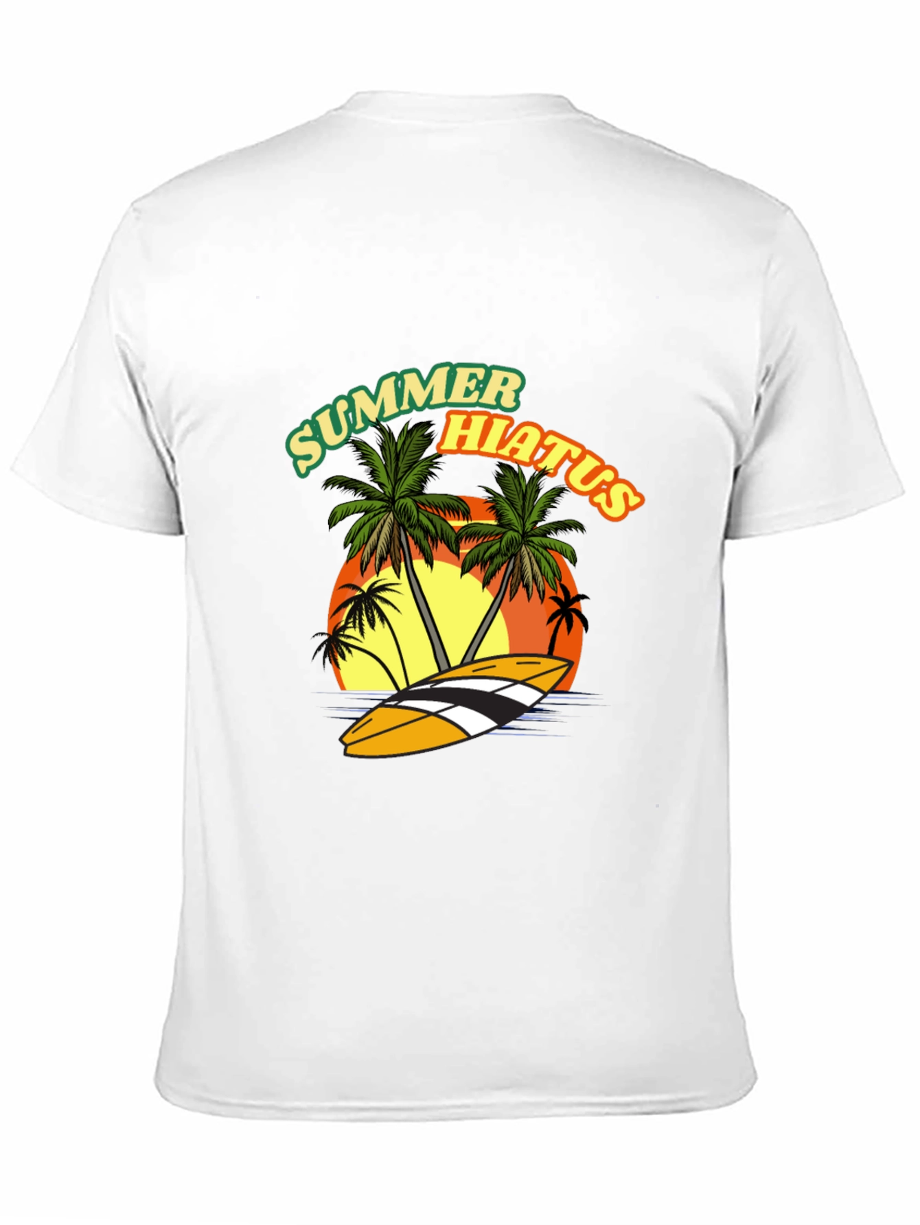 Summer Hiatus Graphic Tee - Beach Vibes
