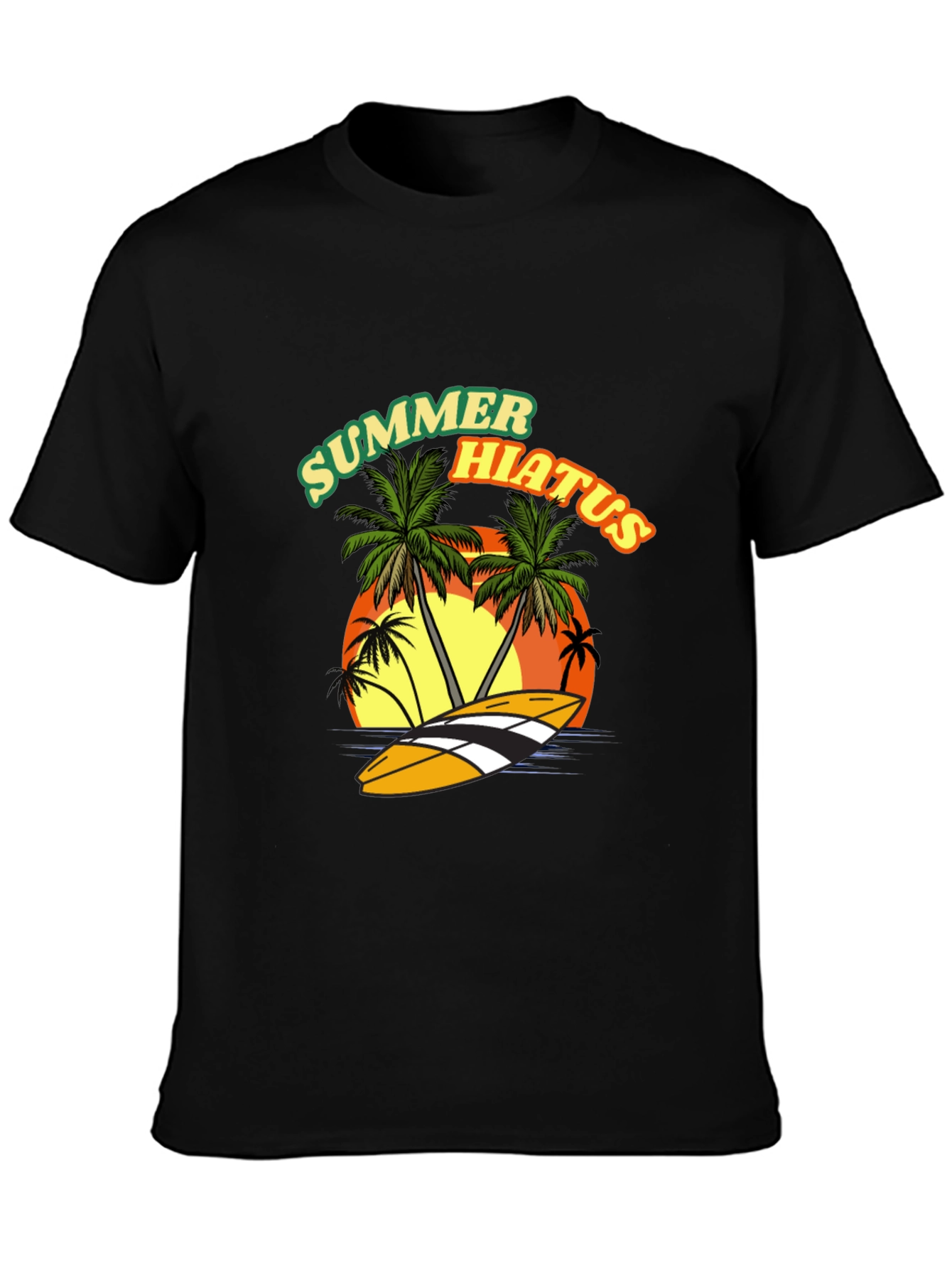 Summer Hiatus Graphic Tee - Beach Vibes