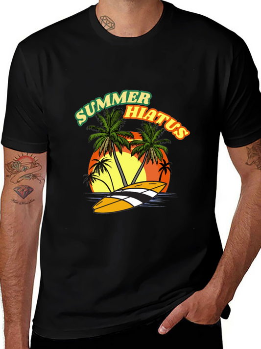 Summer Hiatus Graphic Tee - Beach Vibes