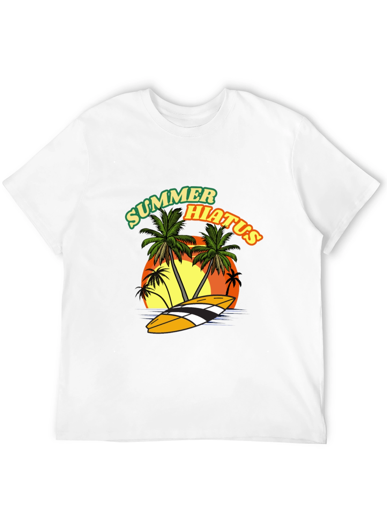 Summer Hiatus Graphic Tee - Beach Vibes