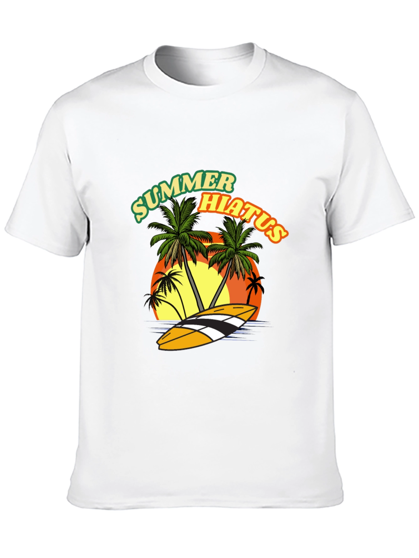 Summer Hiatus Graphic Tee - Beach Vibes