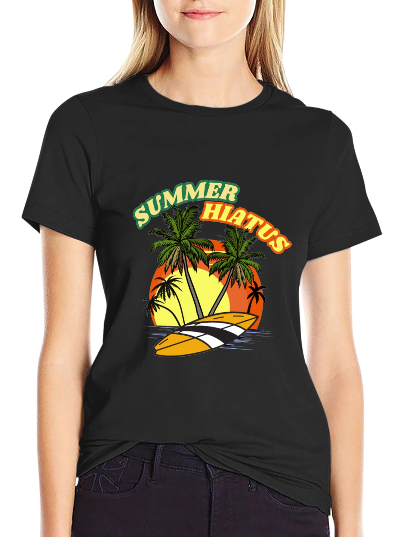 Summer Hiatus Graphic Tee - Beach Vibes