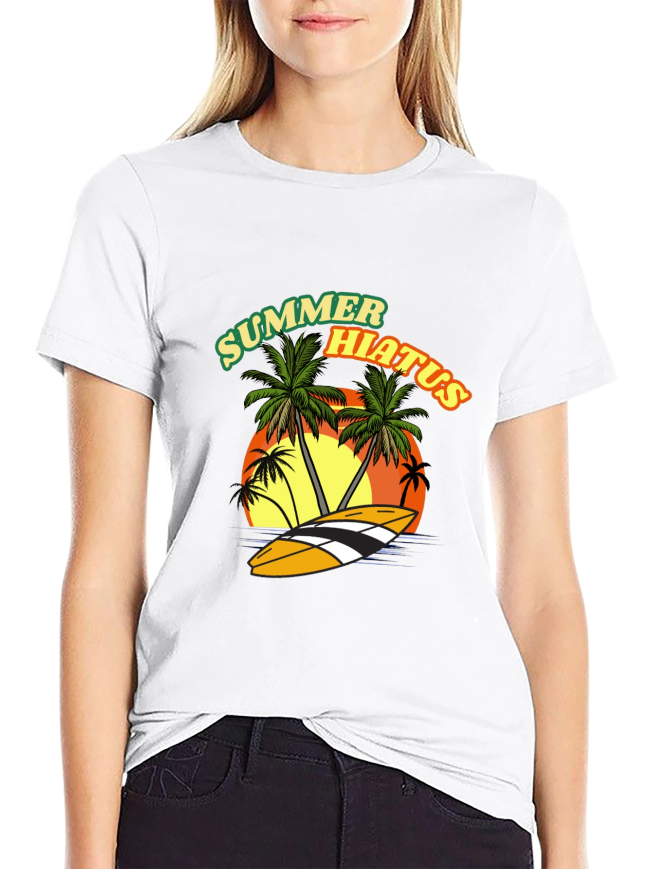 Summer Hiatus Graphic Tee - Beach Vibes