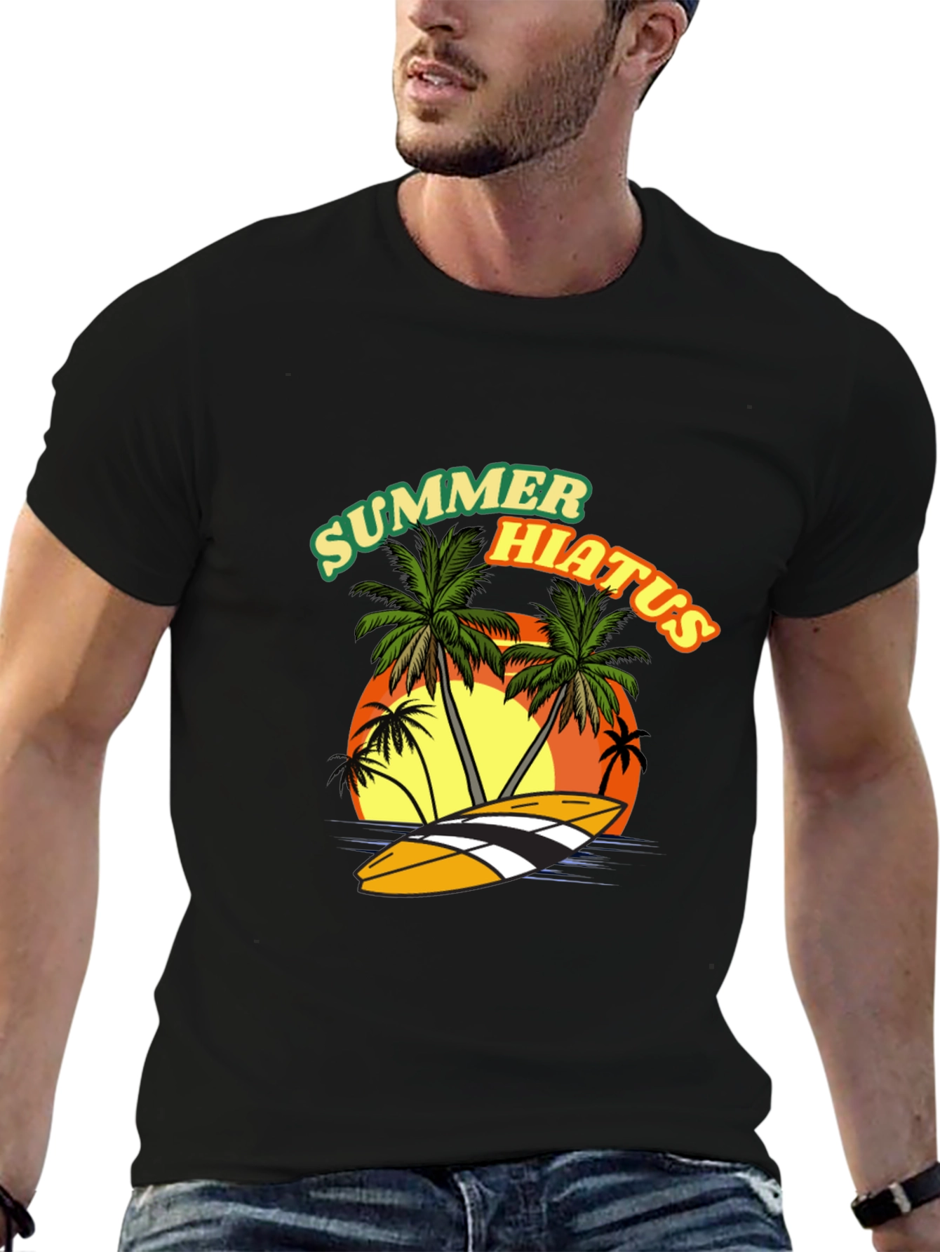 Summer Hiatus Graphic Tee - Beach Vibes