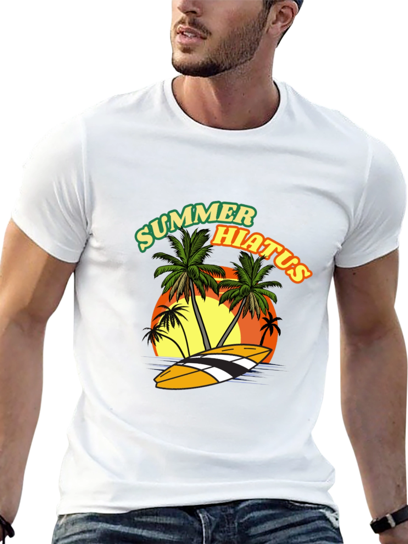 Summer Hiatus Graphic Tee - Beach Vibes