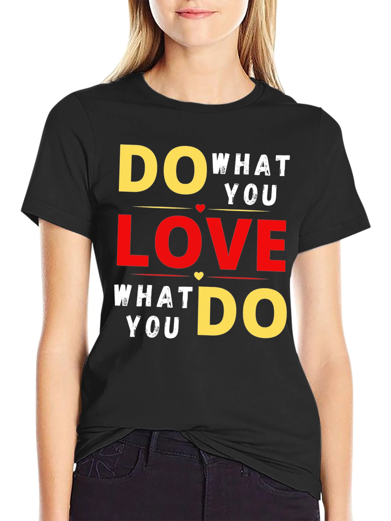 Do What You Love Graphic T-Shirt - Black