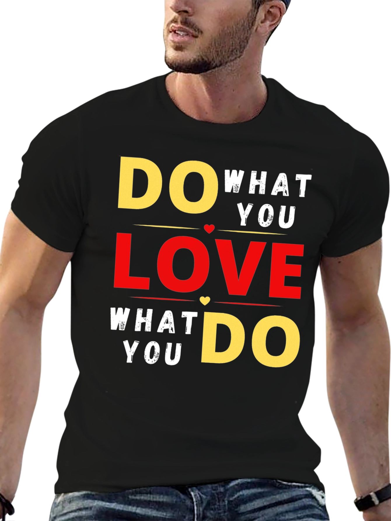 Do What You Love Graphic T-Shirt - Black