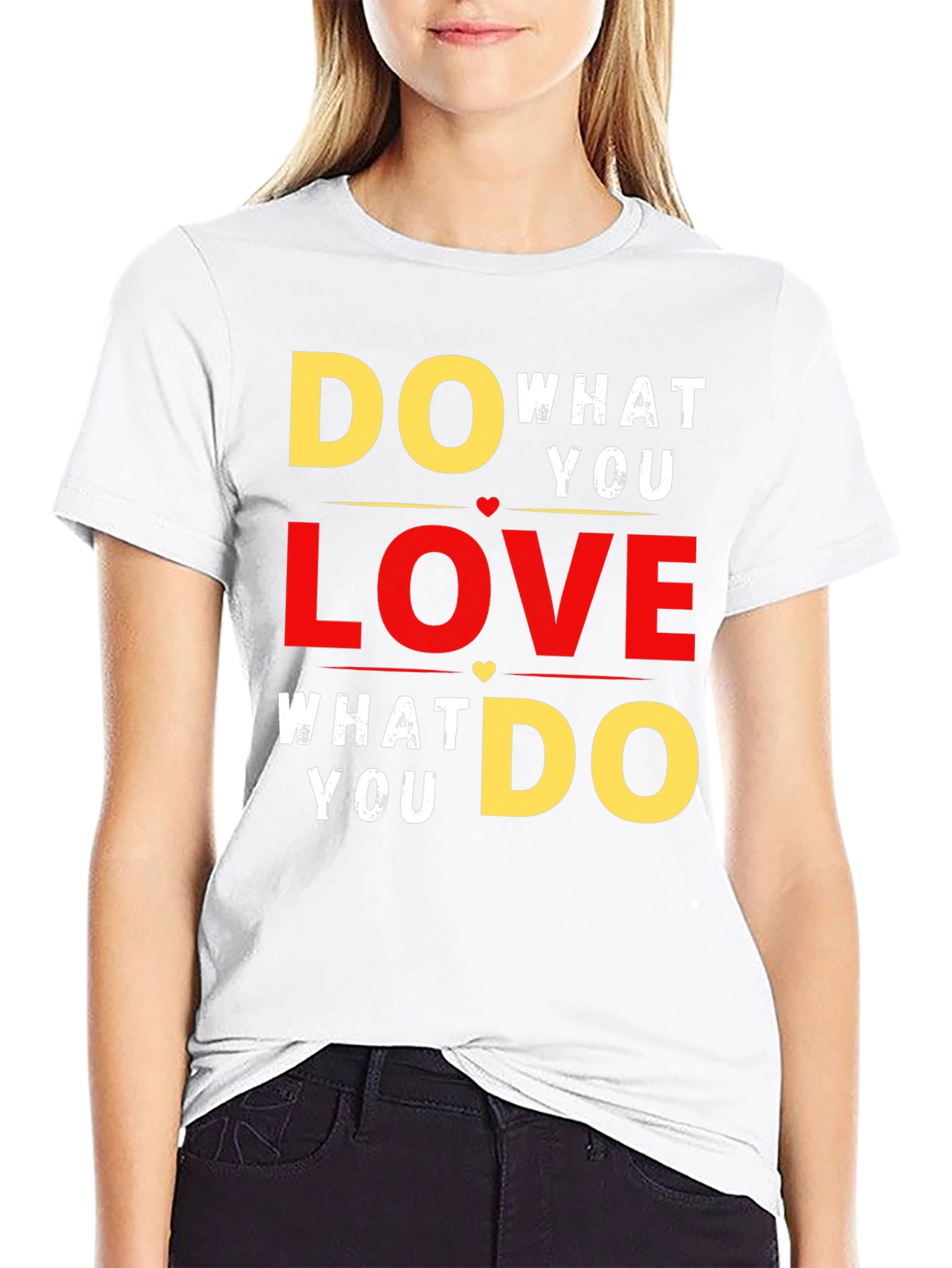Do What You Love Graphic T-Shirt - Black