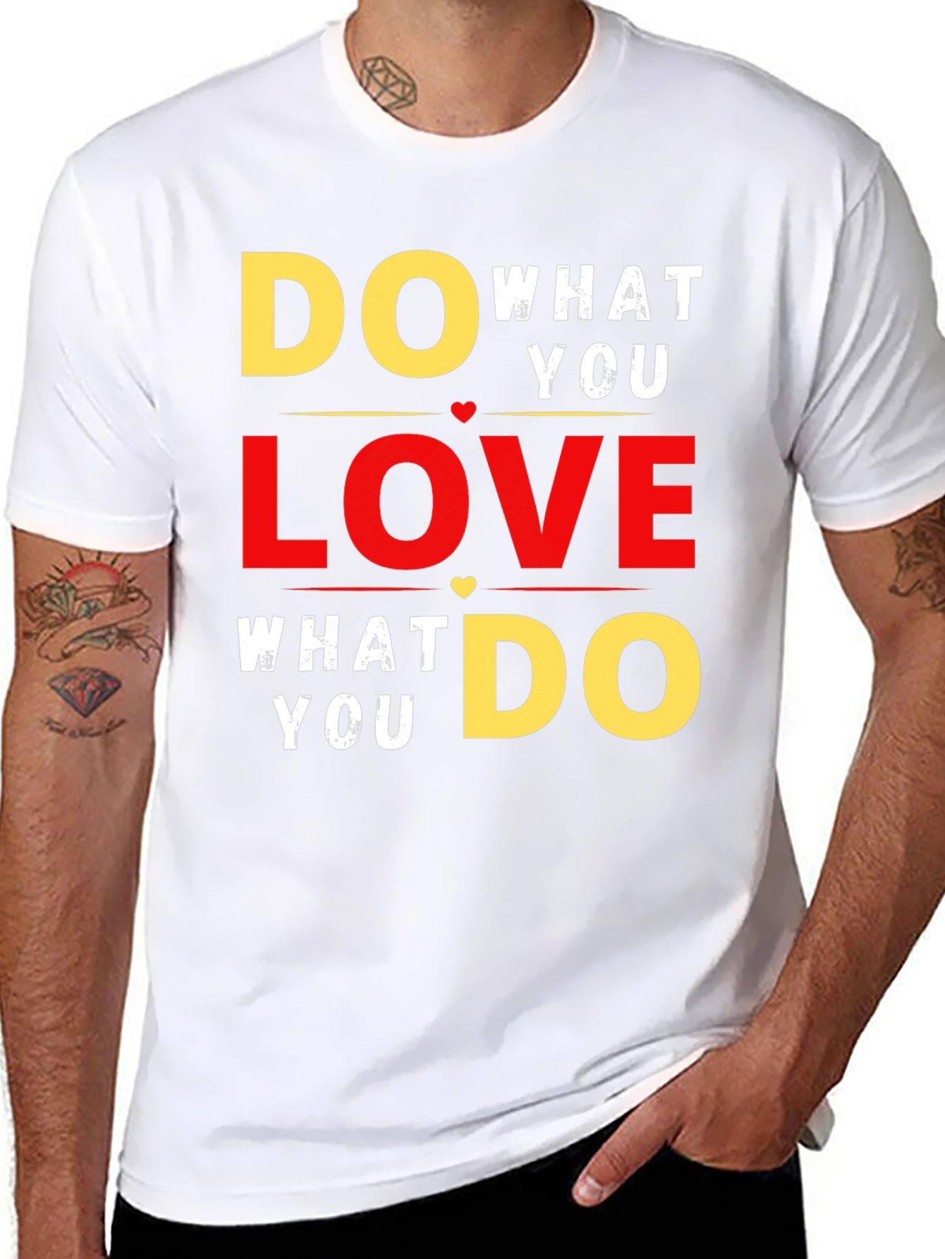 Do What You Love Graphic T-Shirt - Black