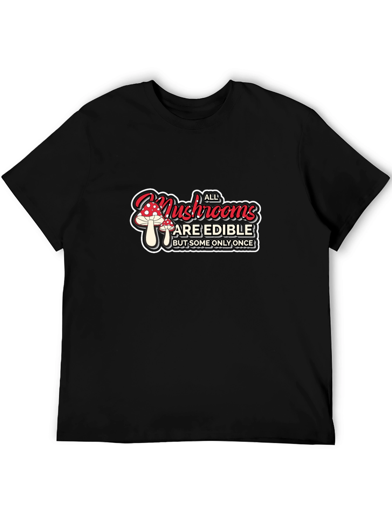 Funny Mushroom Edible T-Shirt