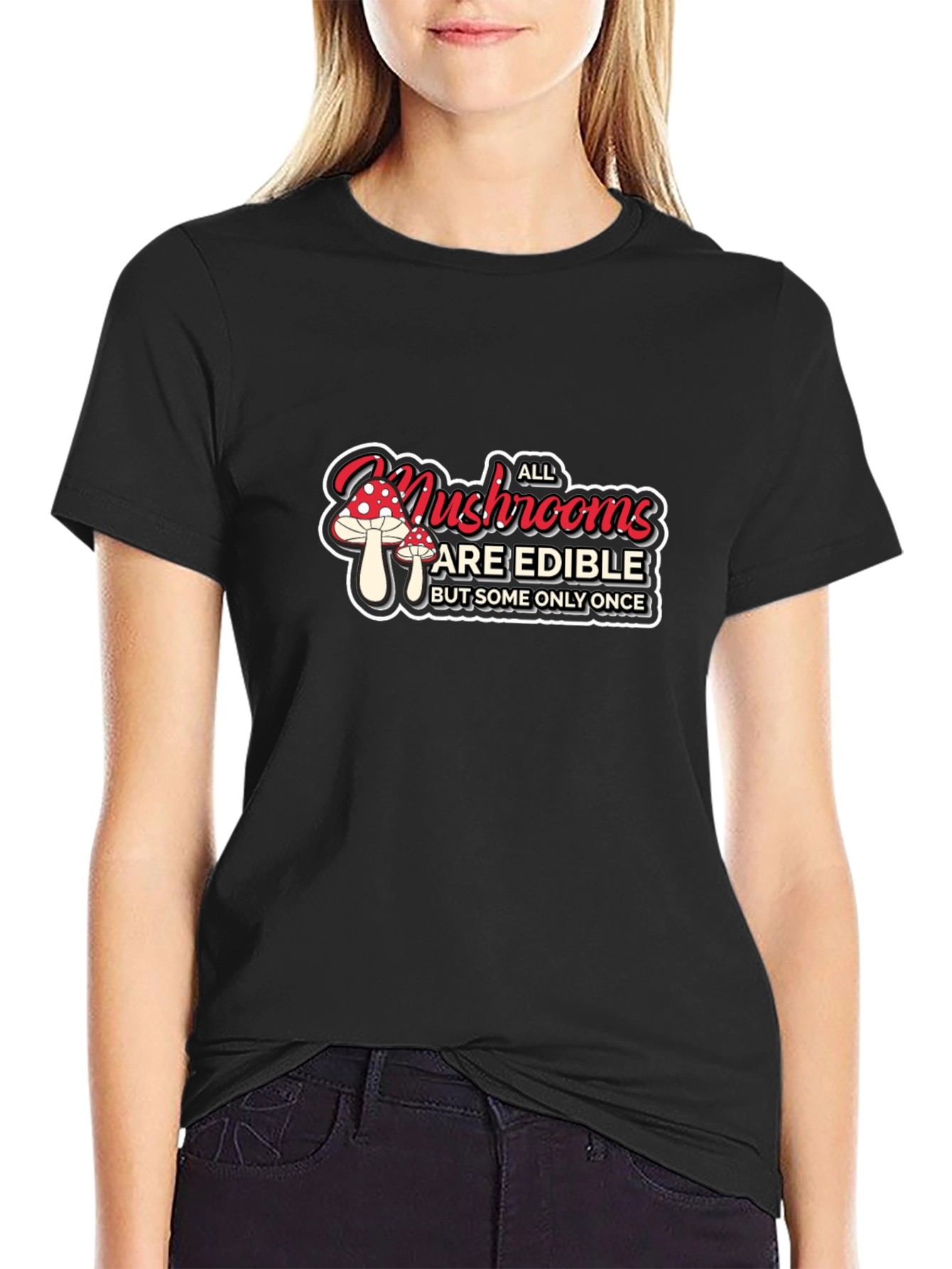 Funny Mushroom Edible T-Shirt