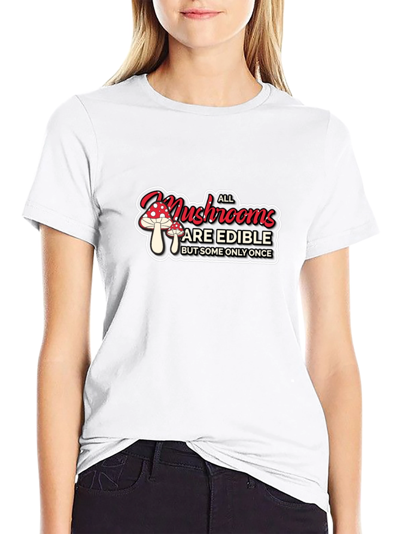 Funny Mushroom Edible T-Shirt
