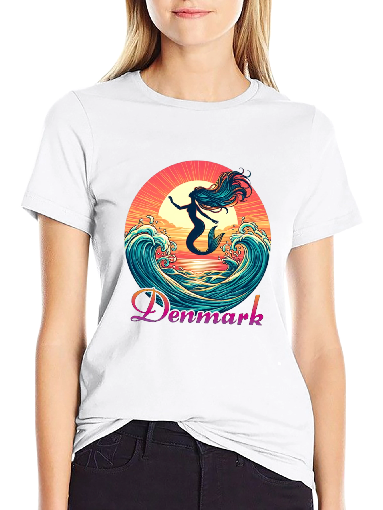 Denmark Mermaid T-Shirt